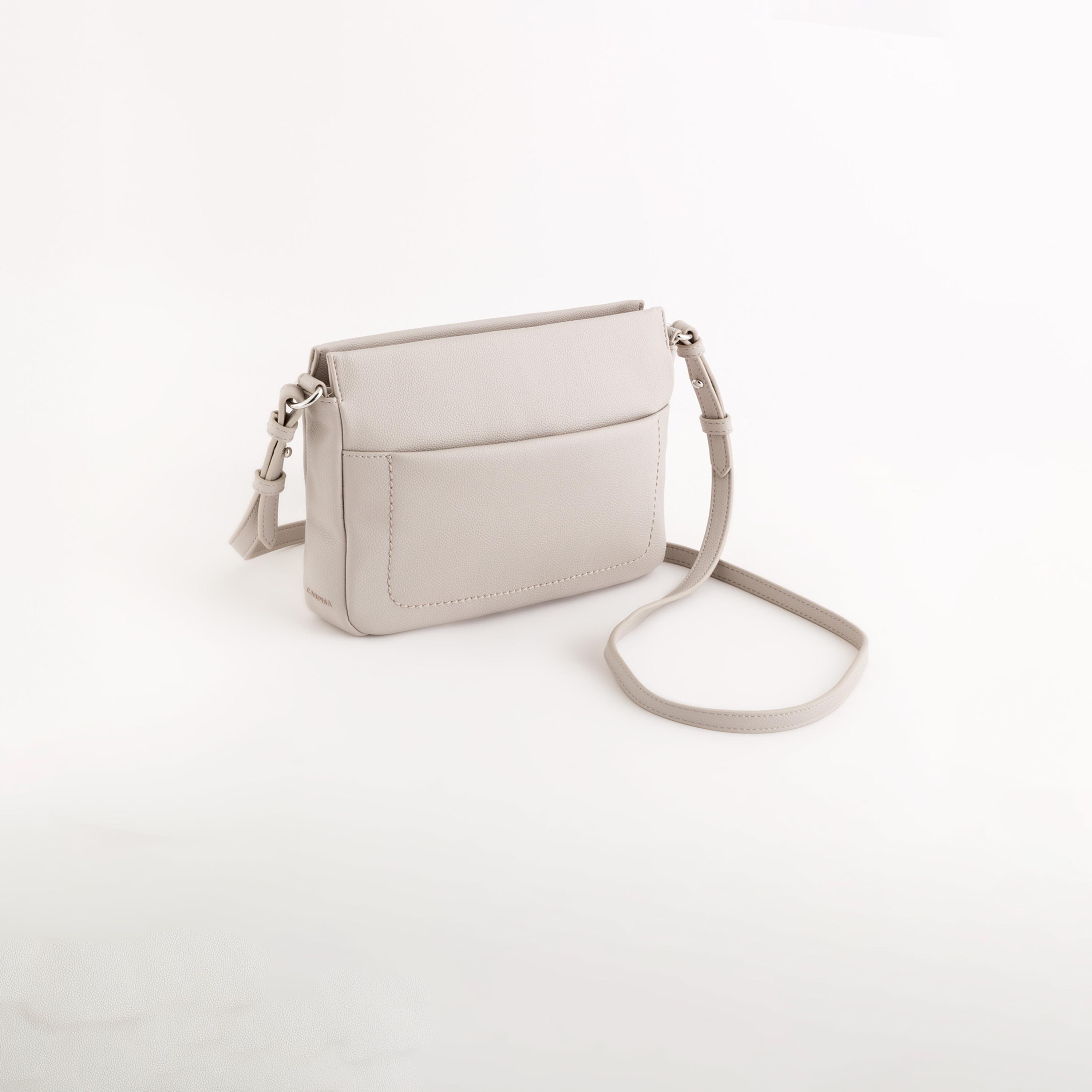 Carpisa Dorotea Plus Self Design Crossbody Bag with Zipper Closure | 24.5 x 18 x 3 cm-women-bagsandwallets-handbags-image-1