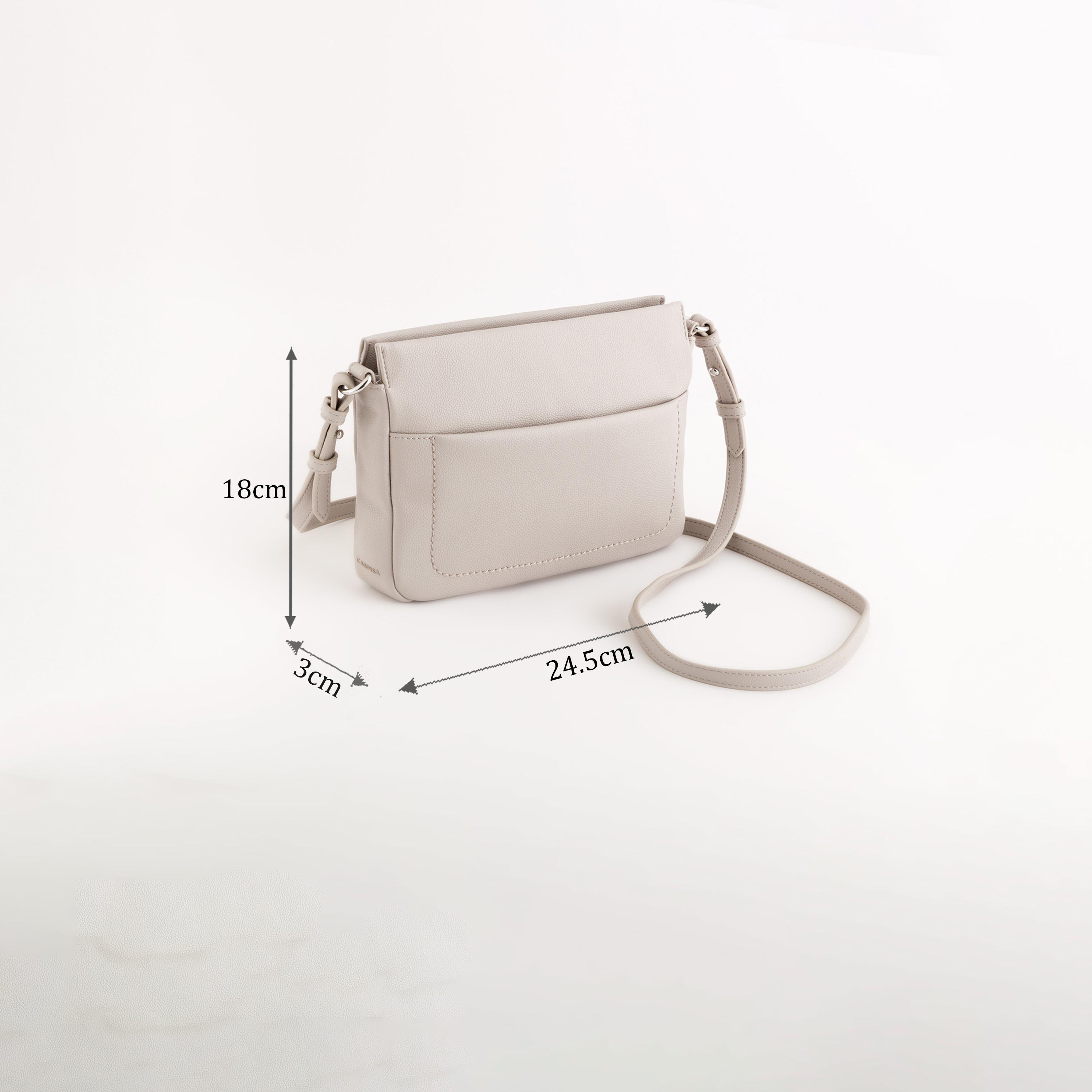 كاربيسا - شنطة كروس دوروتيا بلس تصميم ذاتي وإغلاق سحاب | 24.5 × 18 × 3 سم-women-bagsandwallets-handbags-image-2