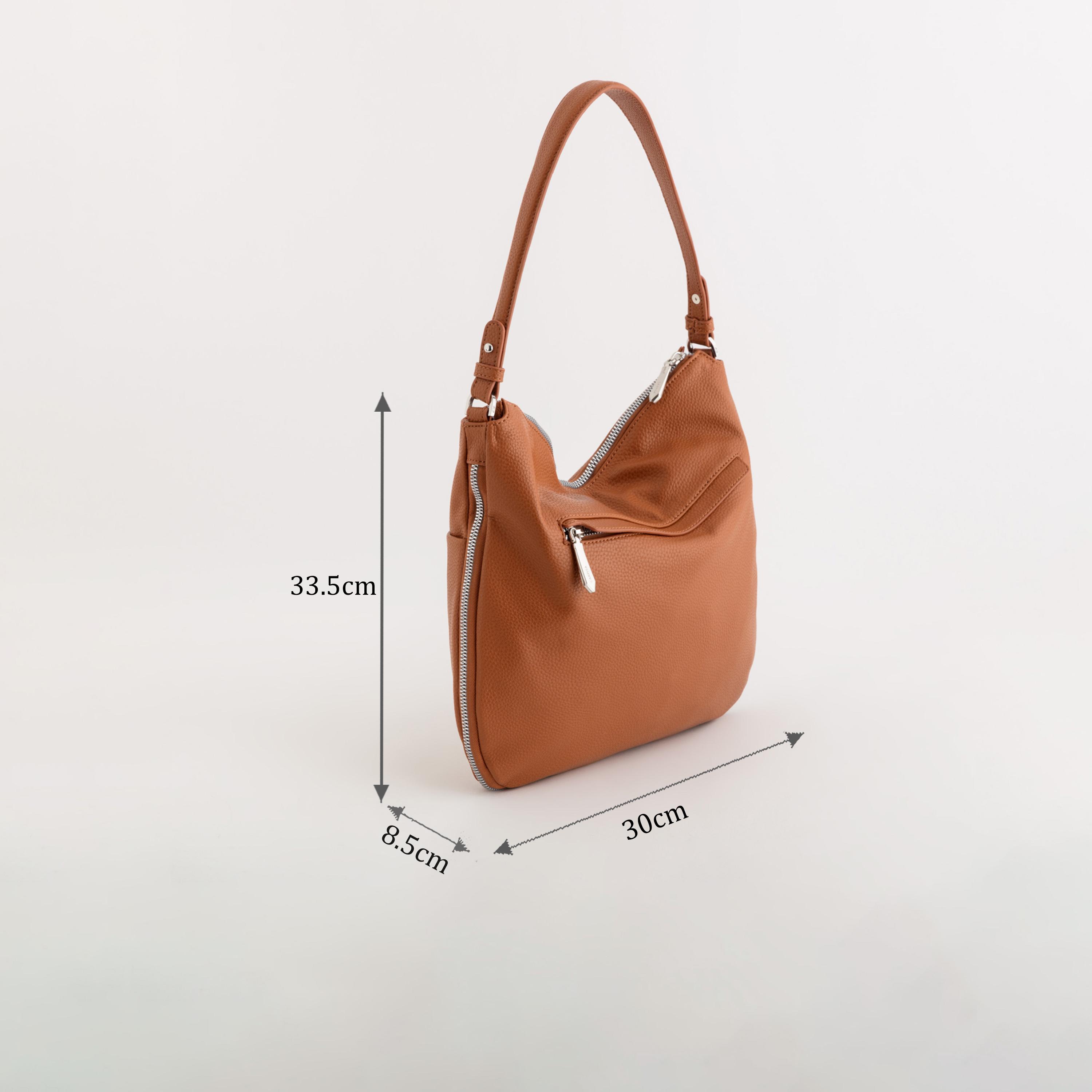 كاربيسا - شنطة كروس تصميم بالوما سحاب إغلاق | 33.5 × 30 × 8.5 سم-women-bagsandwallets-handbags-image-2