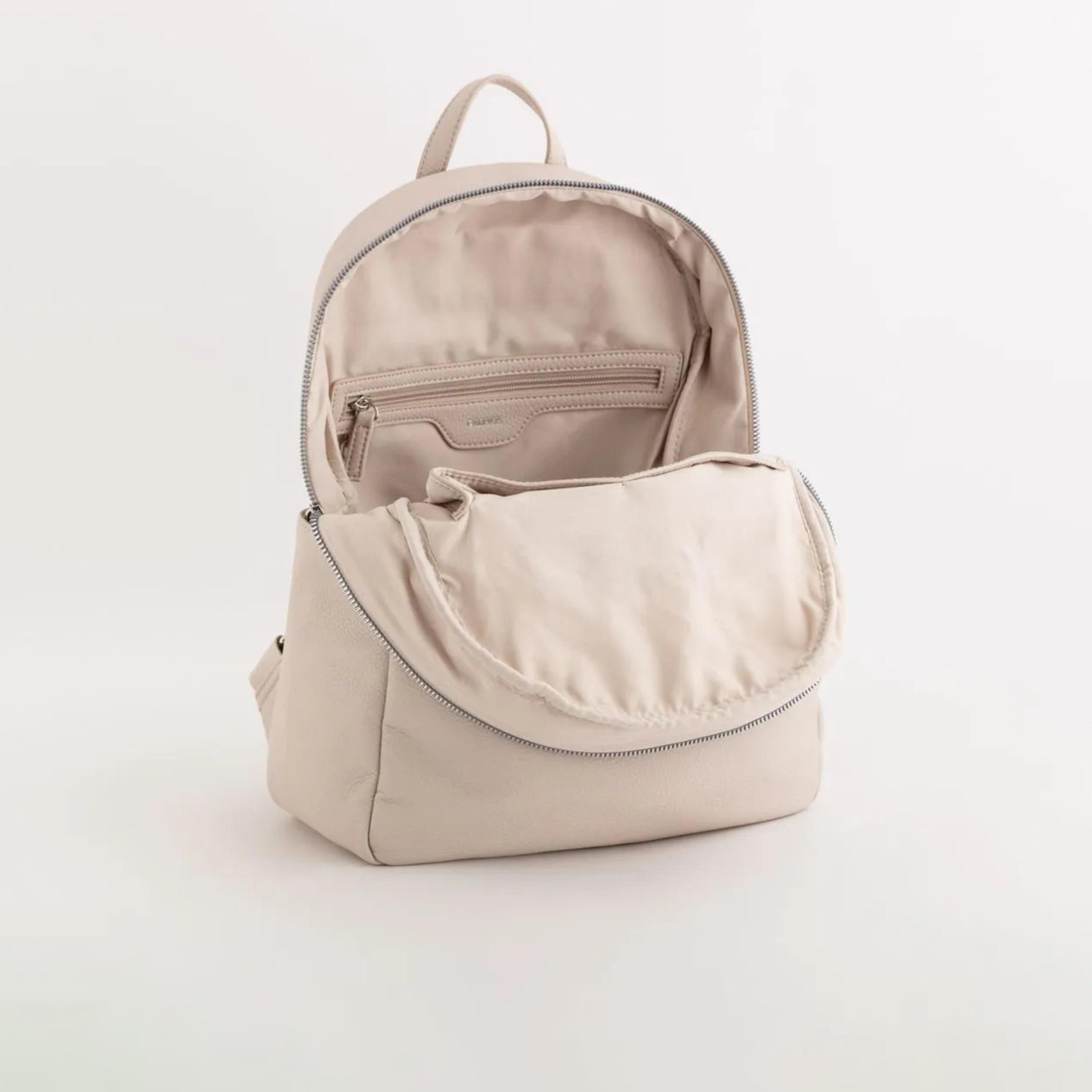 Carpisa Paloma Self Design Backpack with Zipper Closure | 28.5 x 35 x 13 cm-women-bagsandwallets-backpacks-image-2