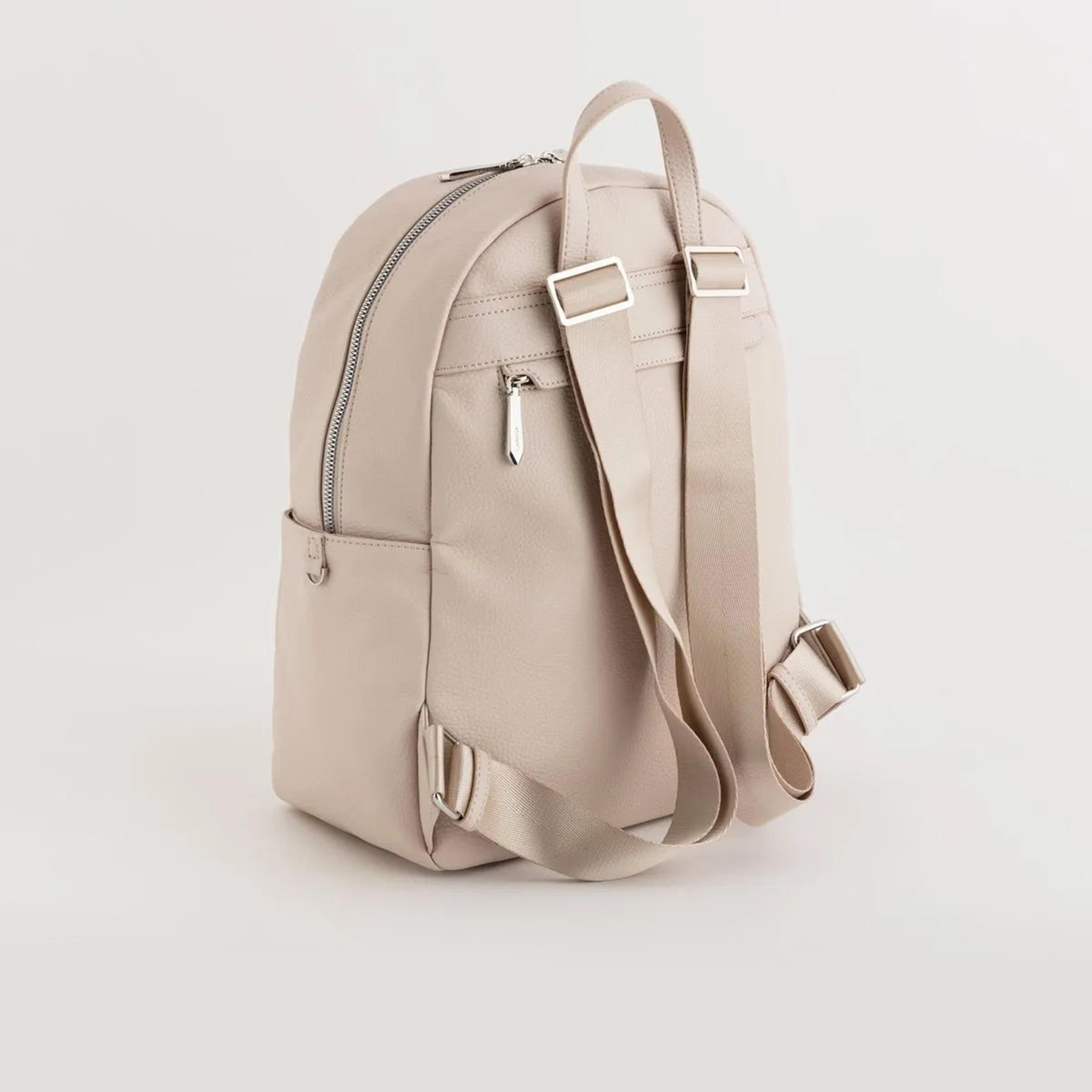 Carpisa Paloma Self Design Backpack with Zipper Closure | 28.5 x 35 x 13 cm-women-bagsandwallets-backpacks-image-3