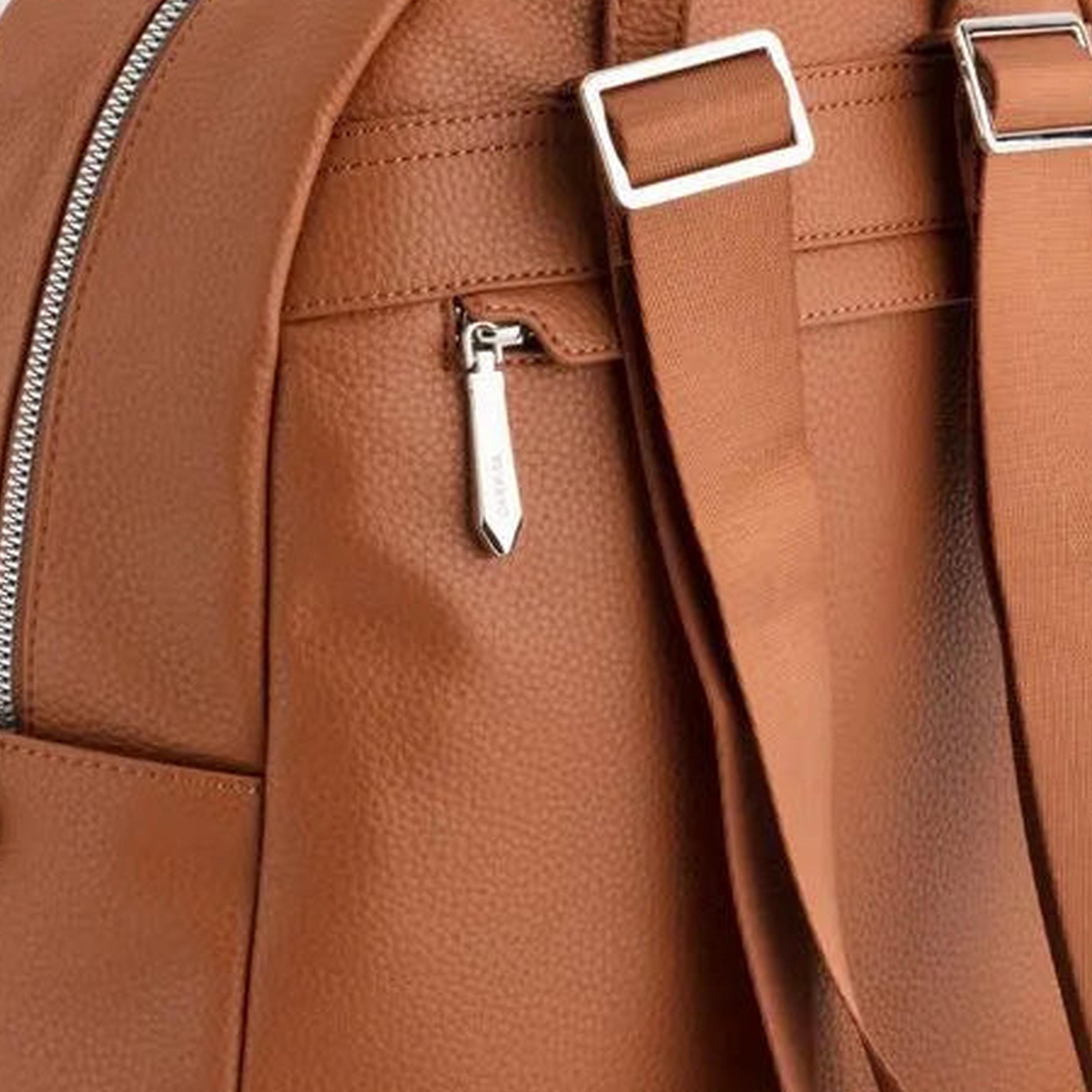 Carpisa Paloma Self Design Backpack with Zipper Closure | 28.5 x 35 x 13 cm-women-bagsandwallets-backpacks-image-4