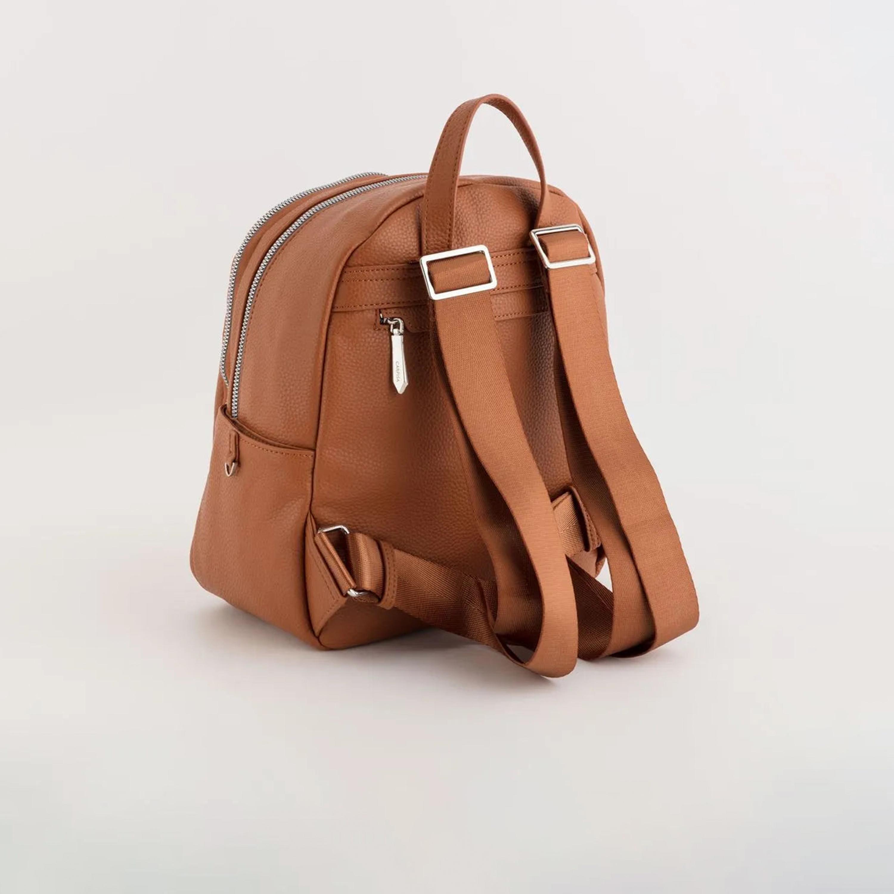 Carpisa Paloma Self Design Backpack with Zipper Closure | 24.5 x 31 x 12.5 cm-women-bagsandwallets-backpacks-image-2
