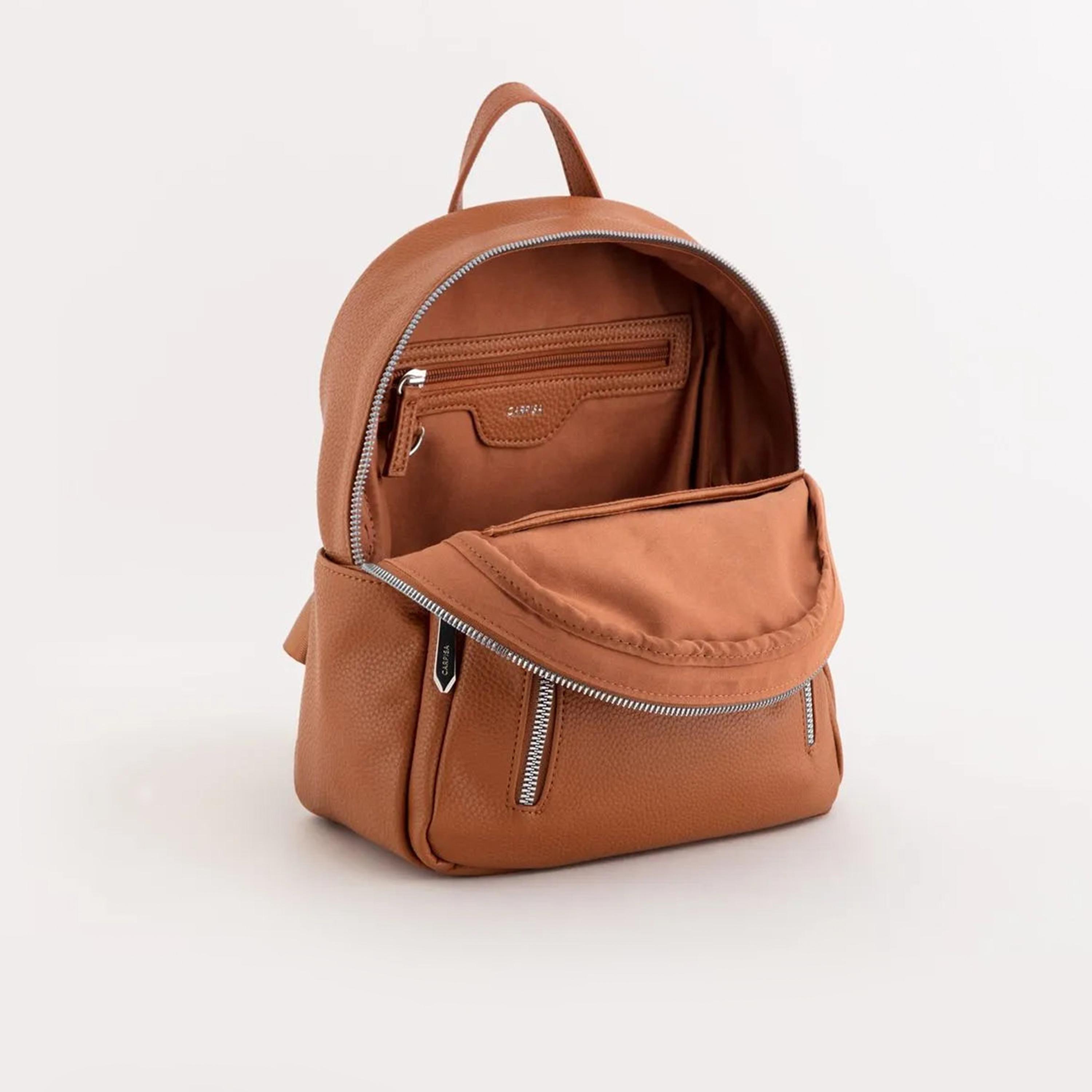 Carpisa Paloma Self Design Backpack with Zipper Closure | 24.5 x 31 x 12.5 cm-women-bagsandwallets-backpacks-image-3
