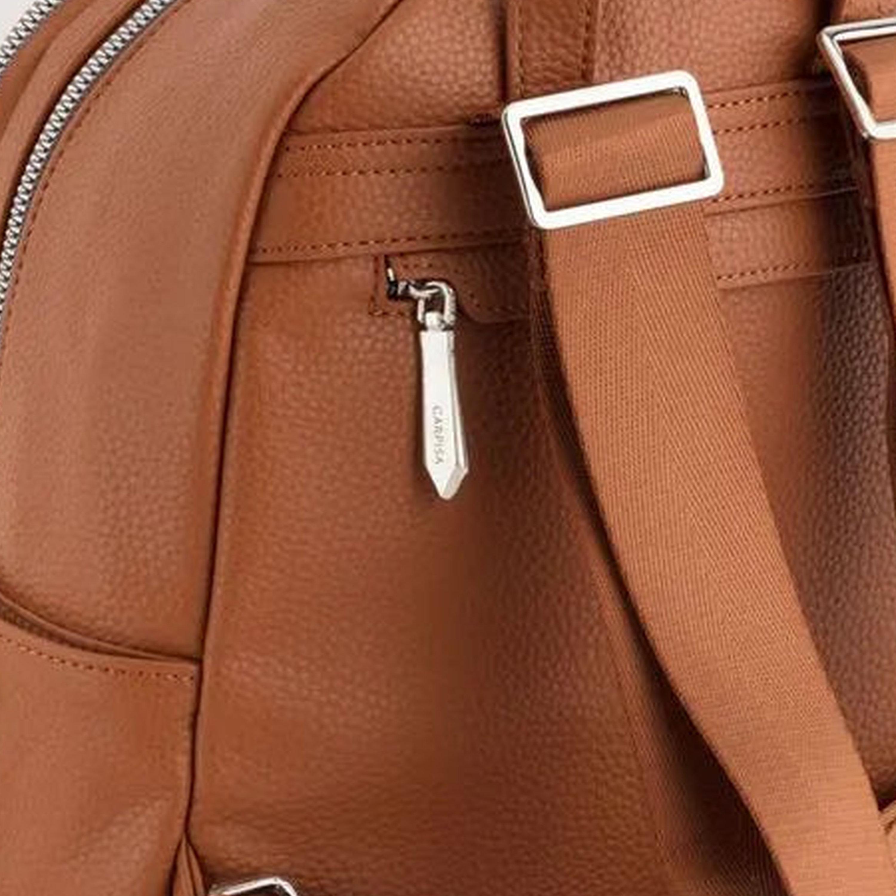 Carpisa Paloma Self Design Backpack with Zipper Closure | 24.5 x 31 x 12.5 cm-women-bagsandwallets-backpacks-image-4