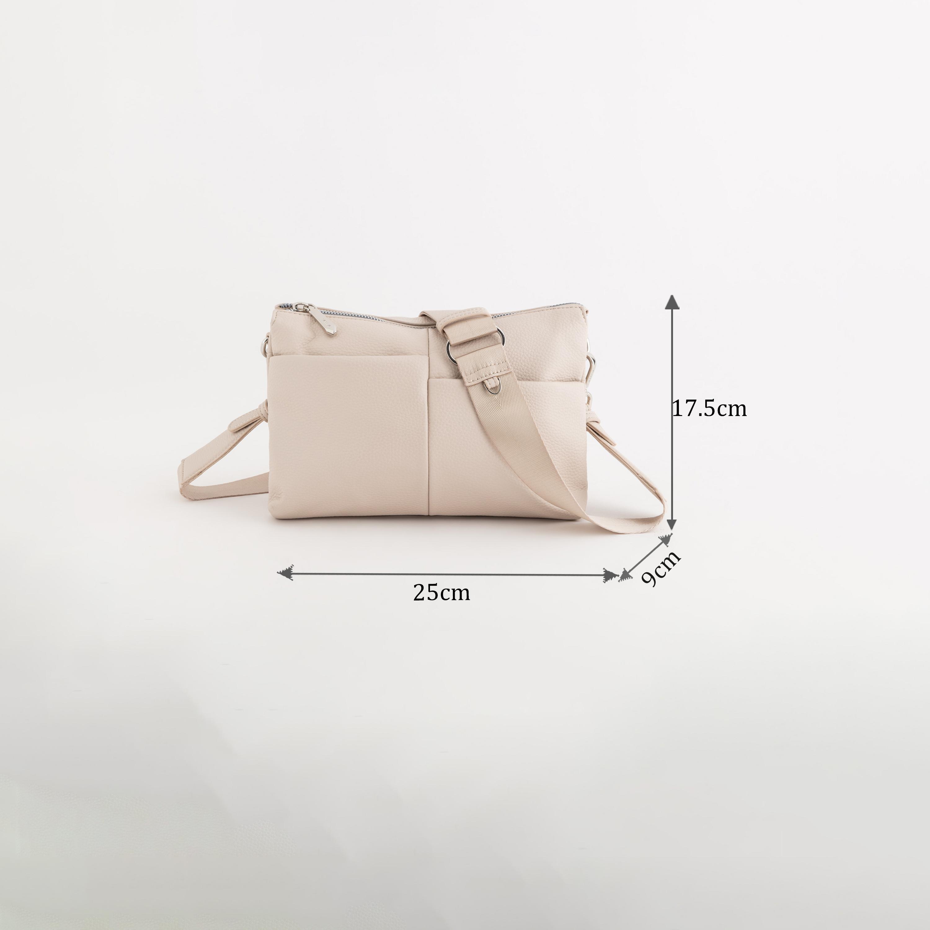 Carpisa Paloma Self Design Crossbody Bag with Zipper Closure | 25 x 17.5 x 9 cm-women-bagsandwallets-handbags-image-2