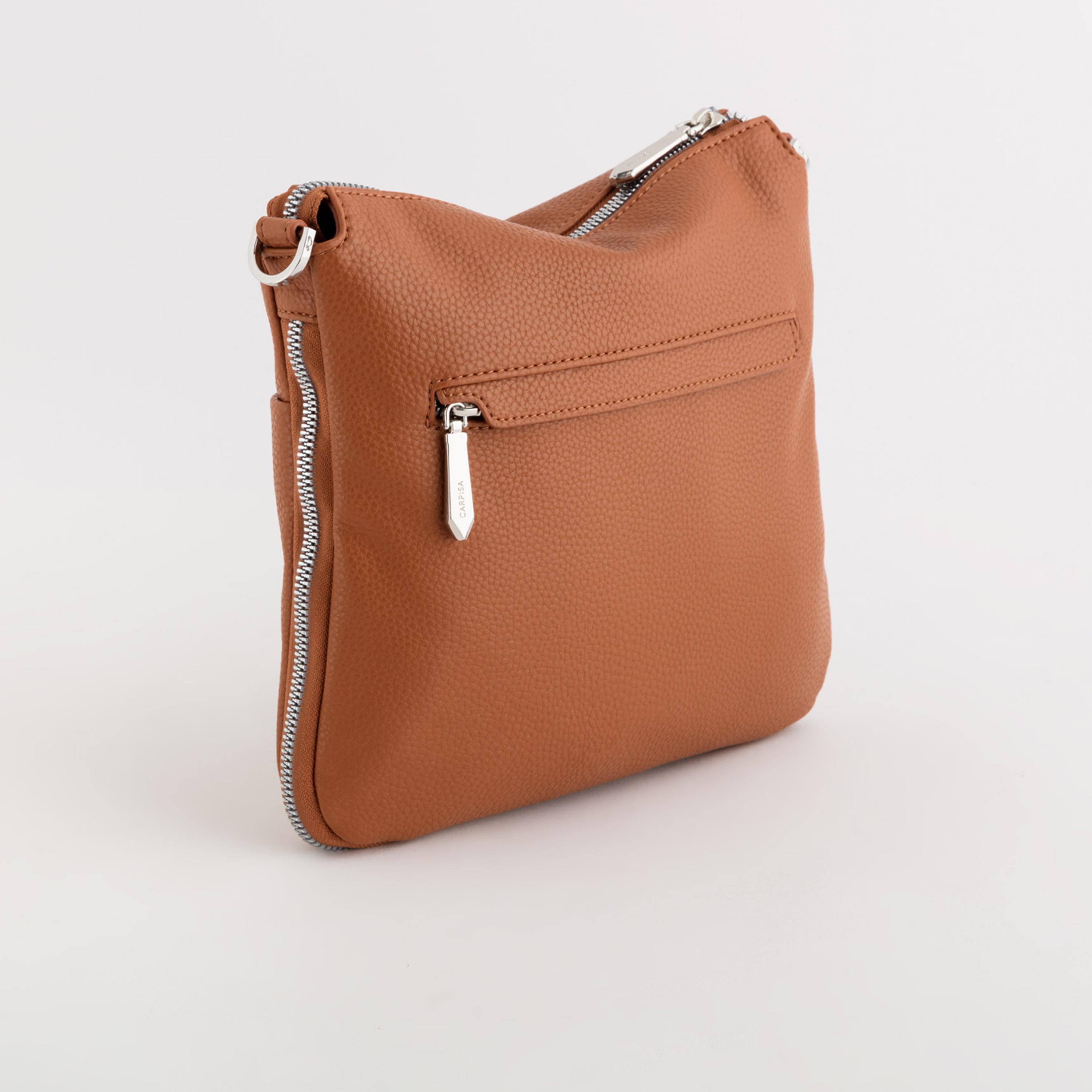 كاربيسا - شنطة كروس تصميم بالوما سحاب إغلاق | 24.5 × 23.5 × 7.5 سم-women-bagsandwallets-handbags-image-4