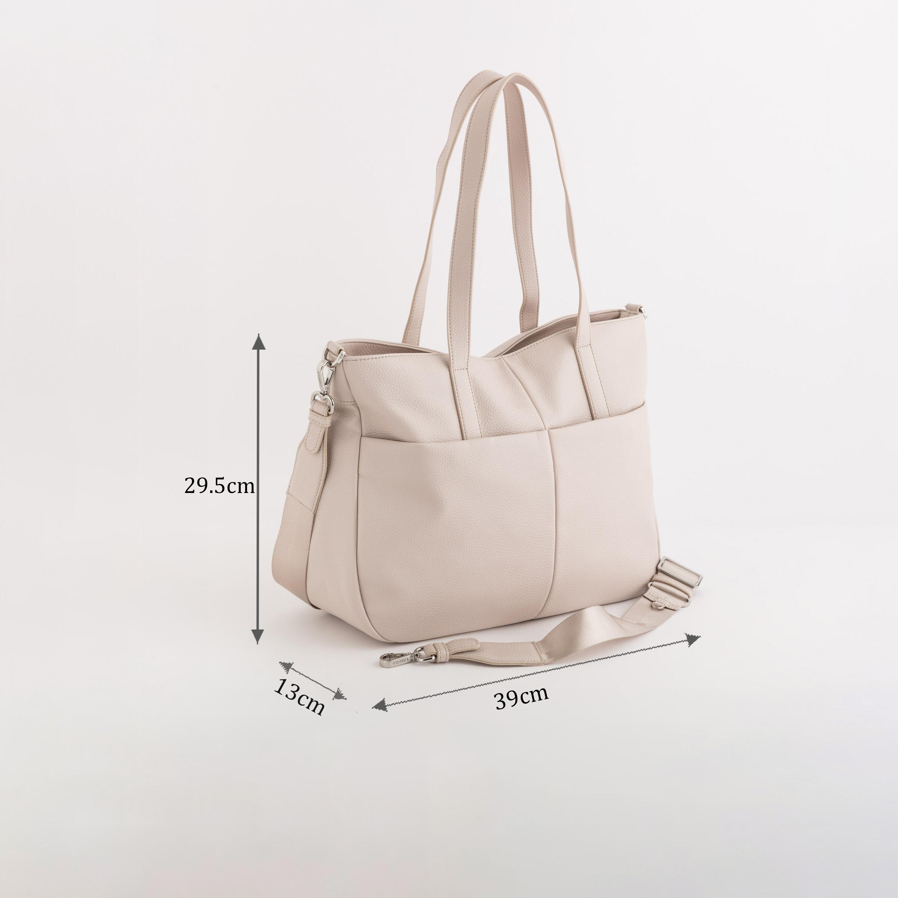 Carpisa Paloma Self Design Tote Bag with Zipper Closure | 39 x 29.5 x 13 cm-women-bagsandwallets-handbags-image-2