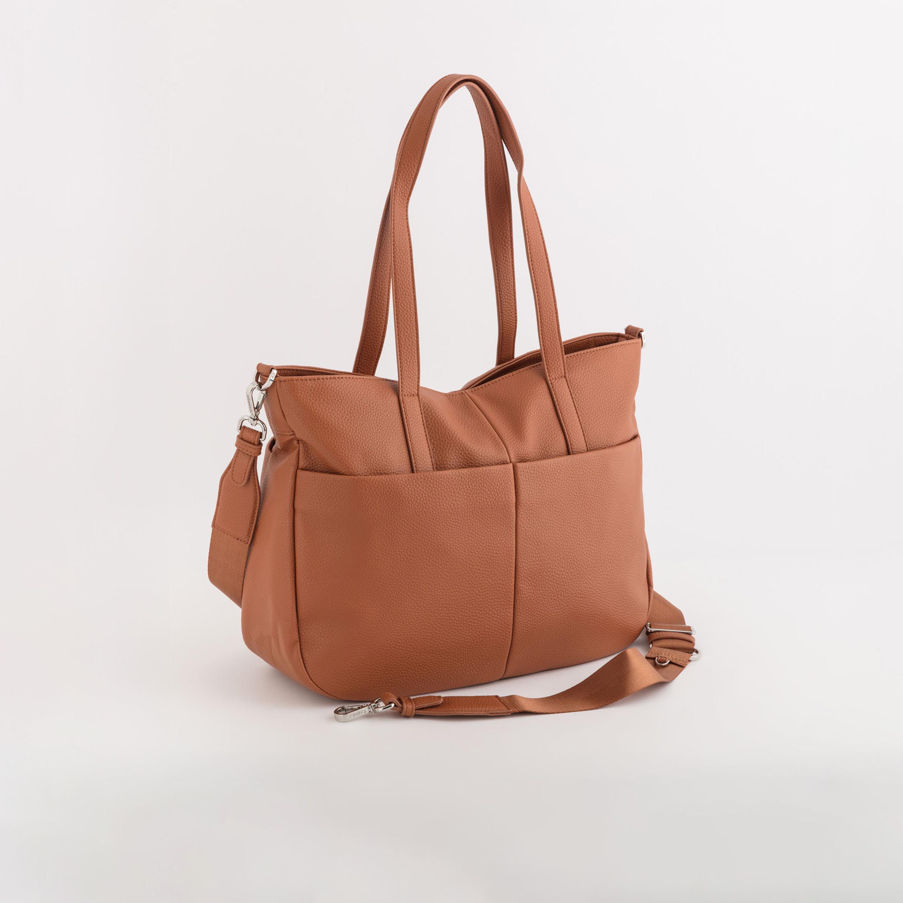 Carpisa Paloma Self Design Tote Bag with Zipper Closure | 39 x 29.5 x 13 cm-women-bagsandwallets-handbags-image-1