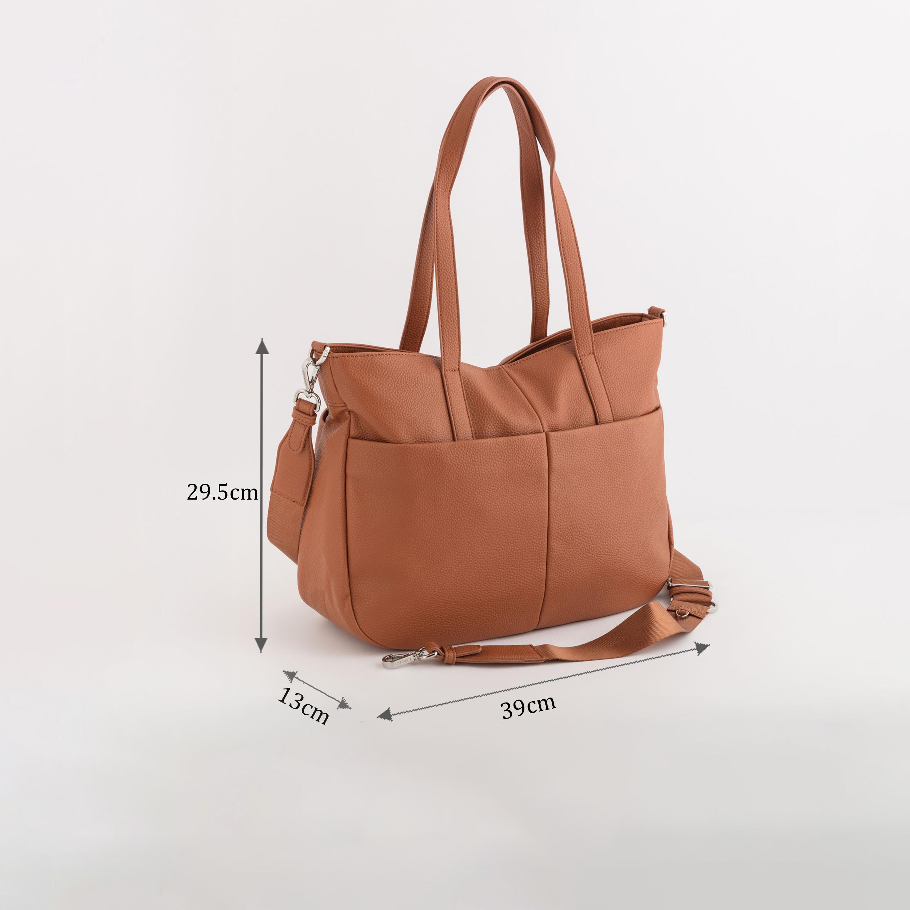 Carpisa Paloma Self Design Tote Bag with Zipper Closure | 39 x 29.5 x 13 cm-women-bagsandwallets-handbags-image-2