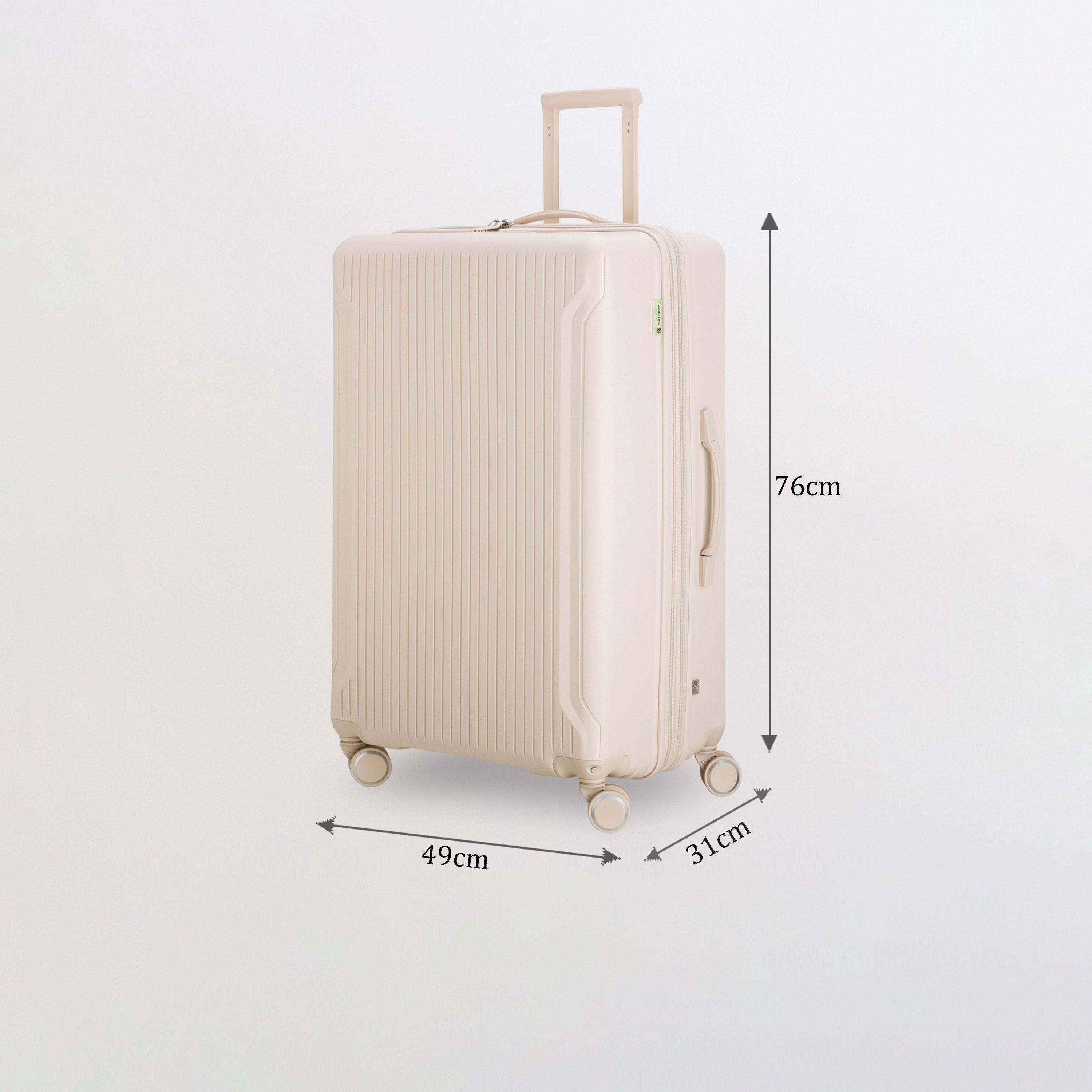 Carpisa Flexitech 76 CM Large 4-Wheeler Spinner Trolley Bag-travel-luggagesandbags-luggage-image-2