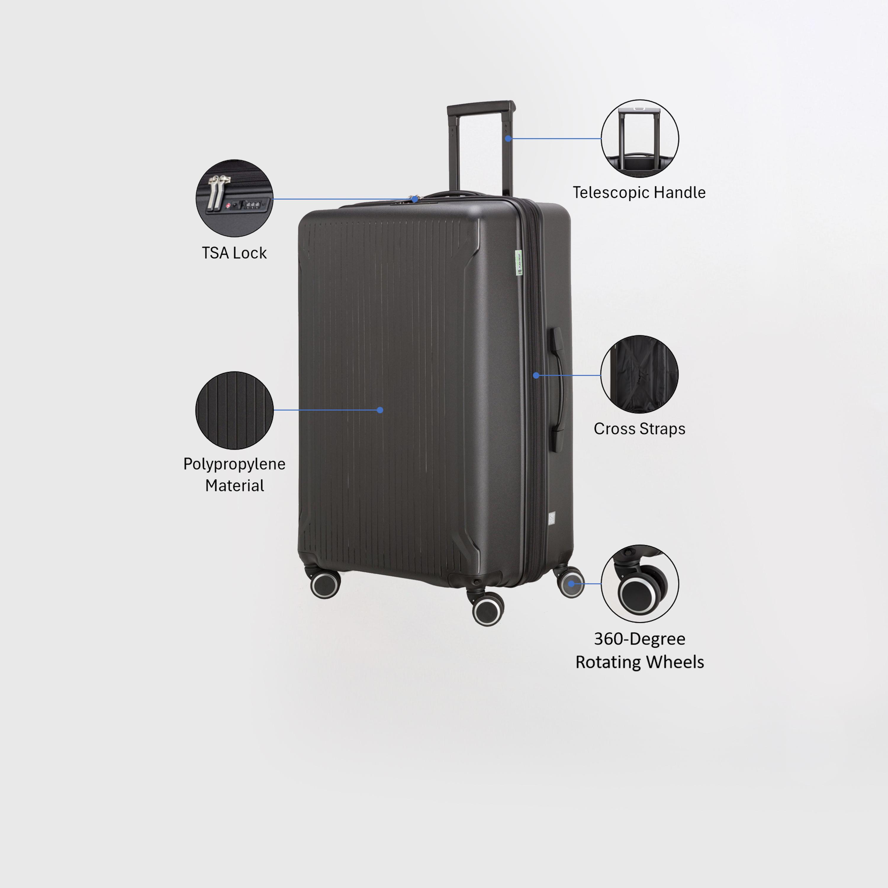 Carpisa Flexitech 76 CM Large 4-Wheeler Spinner Trolley Bag-travel-luggagesandbags-luggage-image-3