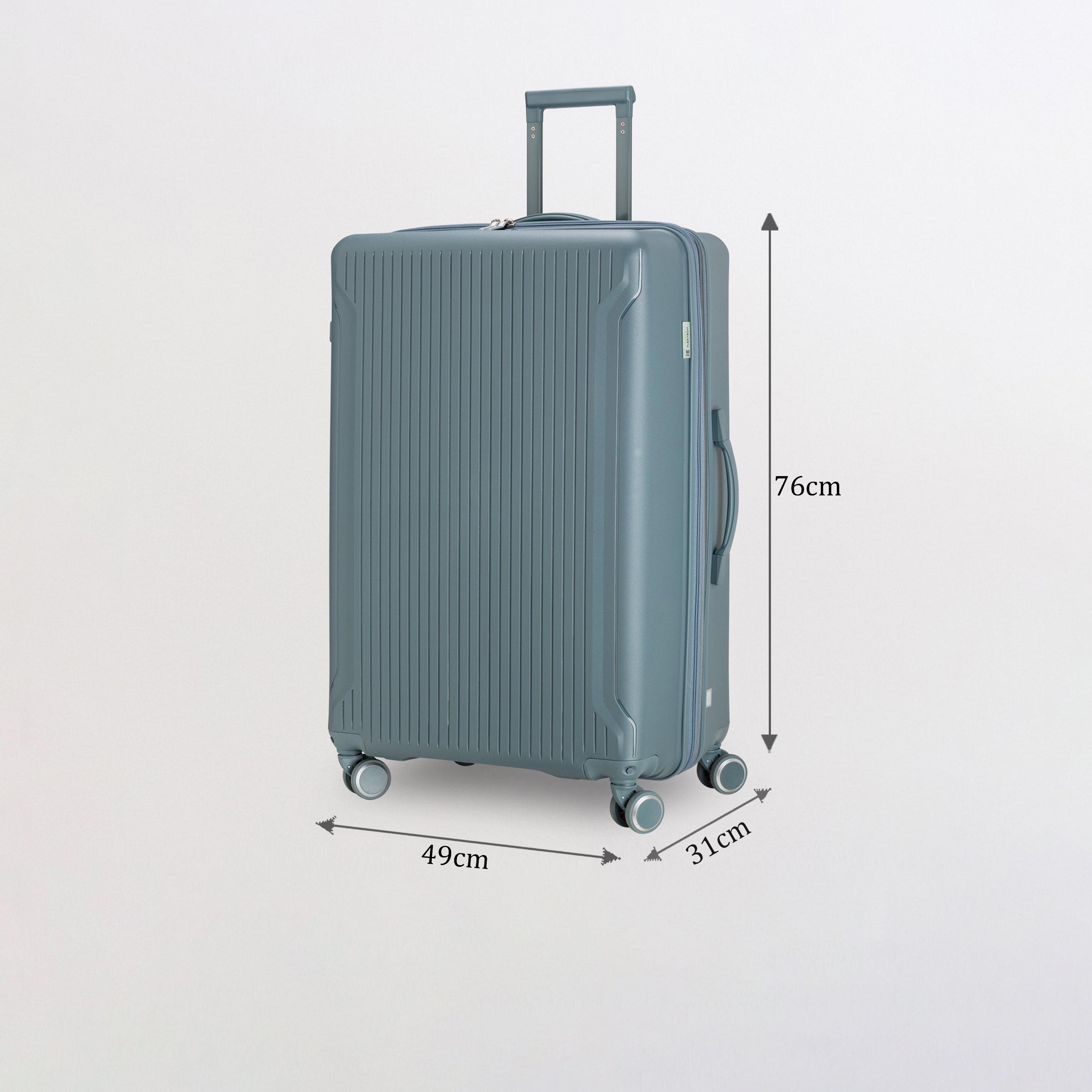 Carpisa Flexitech 76 CM Large 4-Wheeler Spinner Trolley Bag-travel-luggagesandbags-luggage-image-2