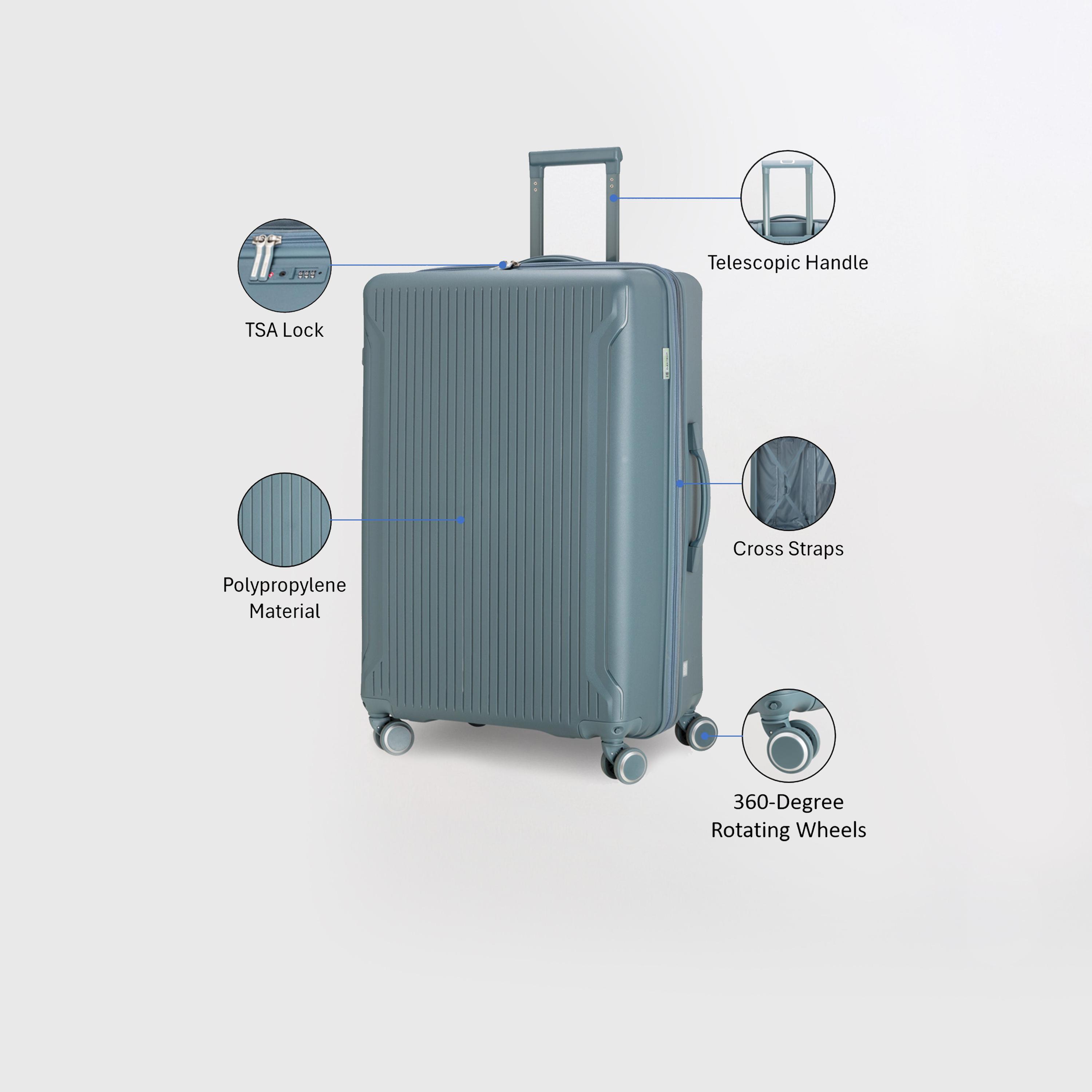 Carpisa Flexitech 76 CM Large 4-Wheeler Spinner Trolley Bag-travel-luggagesandbags-luggage-image-3