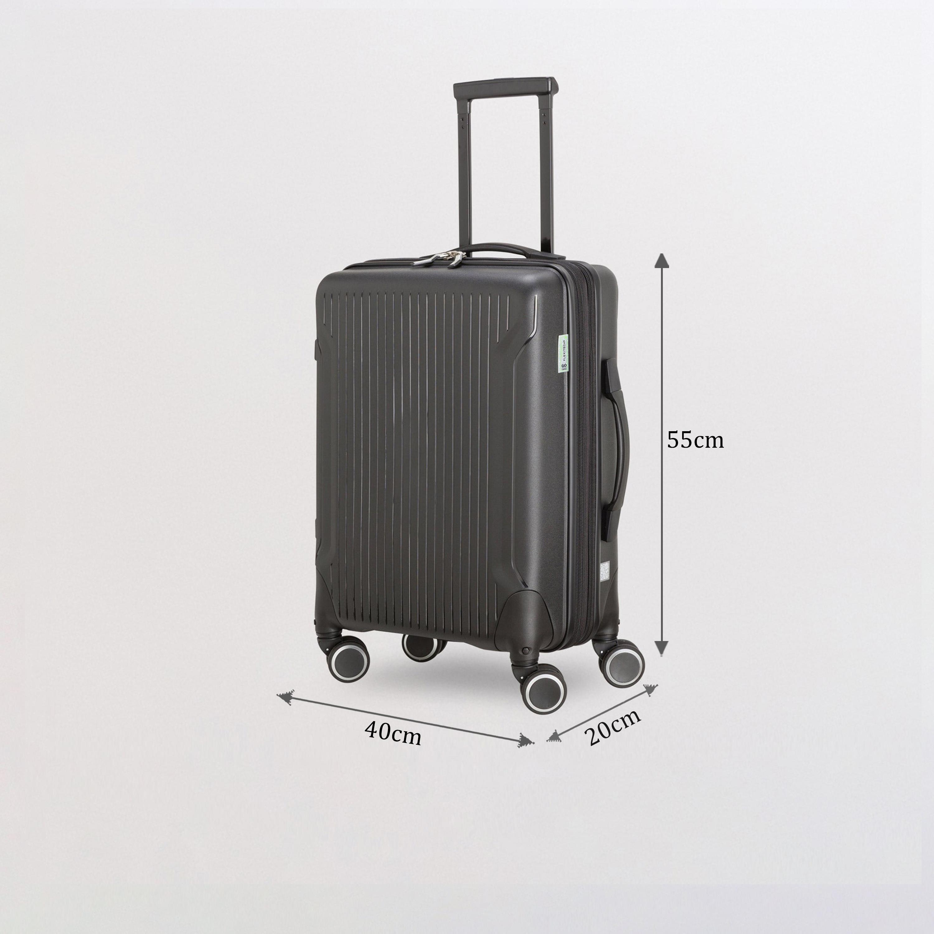 Carpisa Flexitech 55 CM Small Cabin 4-Wheeler Spinner Trolley Bag-travel-luggagesandbags-luggage-image-2