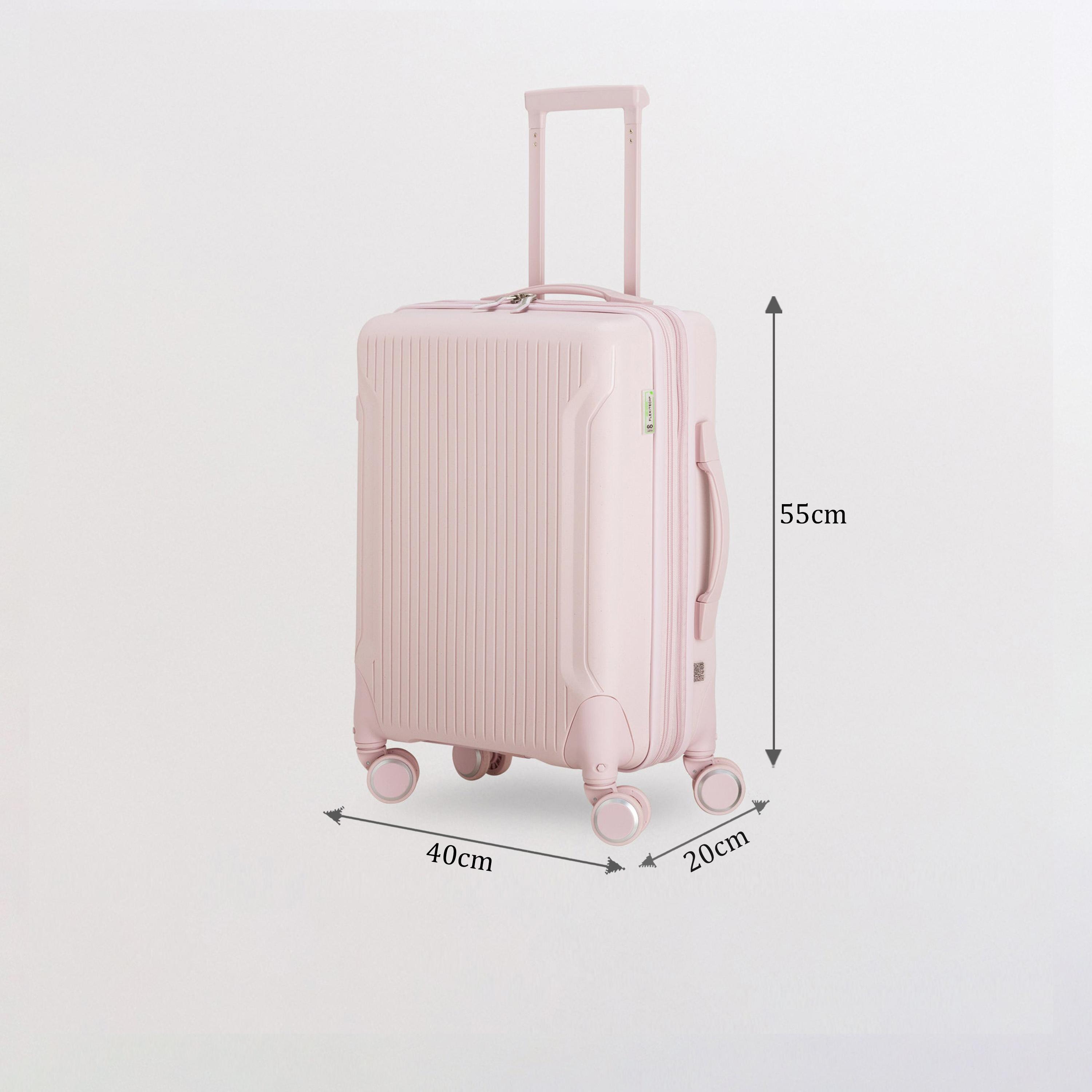 كابريسا - شنطة سفر فليكسيتك صغيرة أربع عجلات دوارة 55 سم-travel-luggagesandbags-luggage-image-34