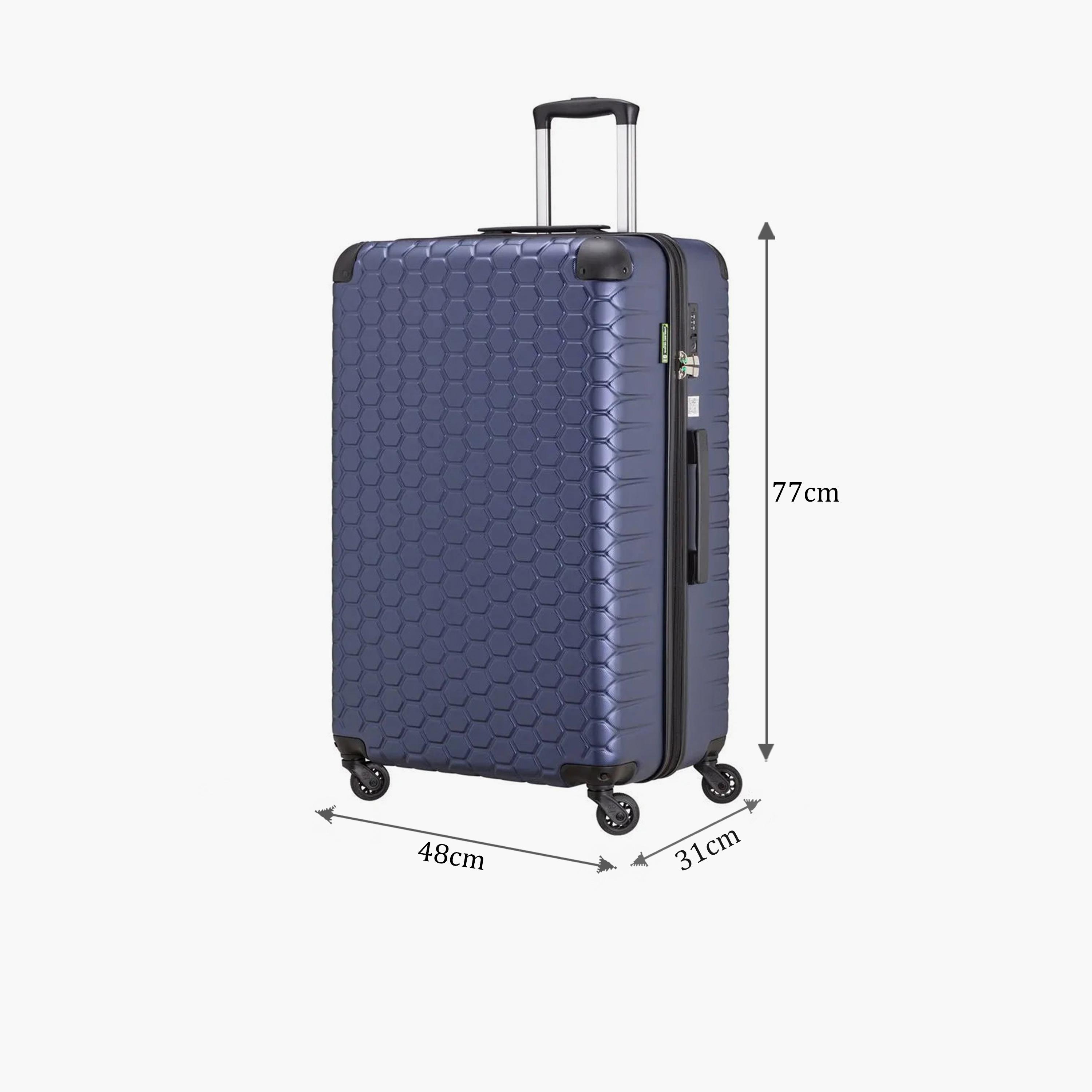 Carpisa Gotech Green 77 CM Large 4-Wheeler Spinner Trolley Bag-travel-luggagesandbags-luggage-image-2