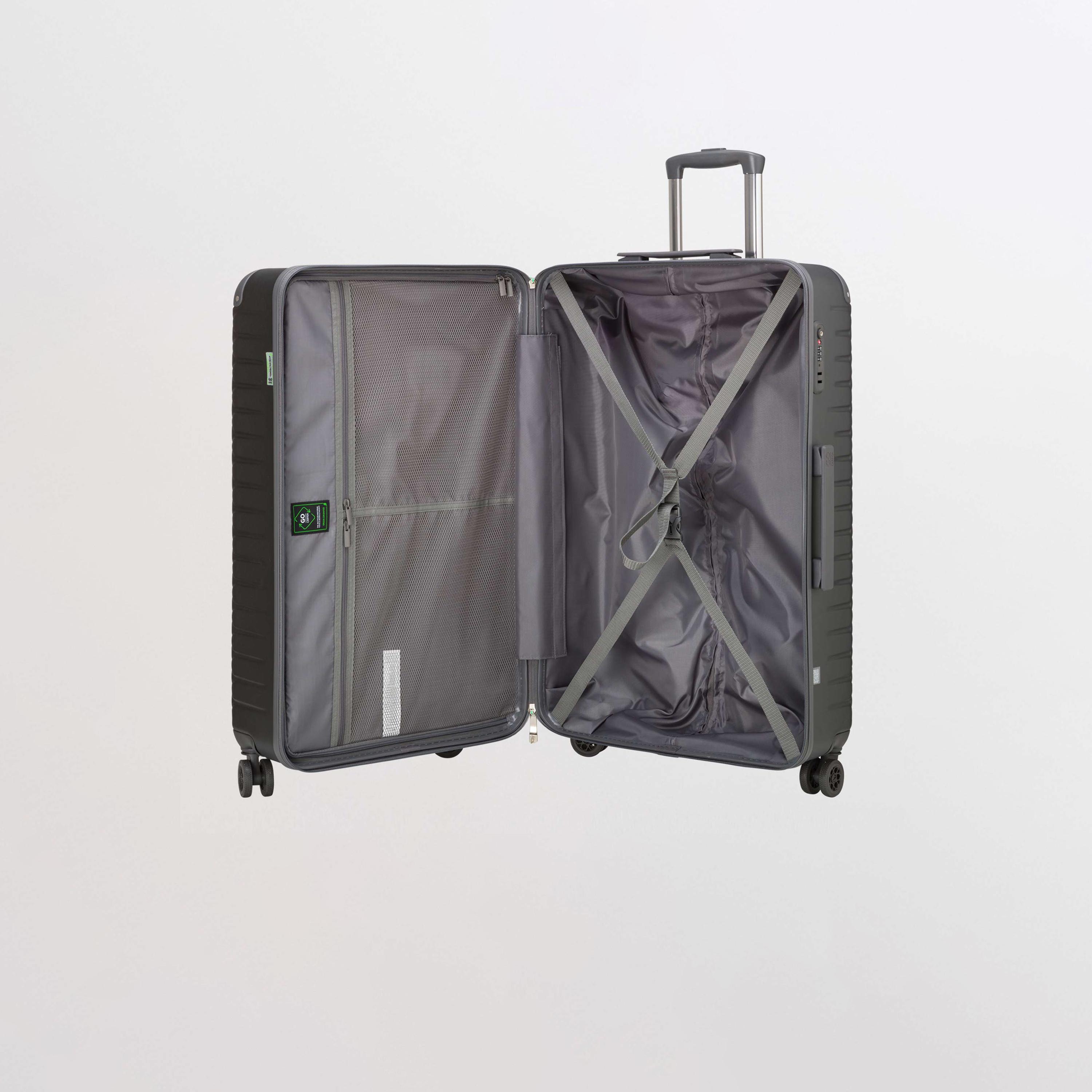 كابريسا - شنطة سفر جوتيك جوتيك كبيرة أربع عجلات دوارة - أخضر 77 سم-travel-luggagesandbags-luggage-image-15
