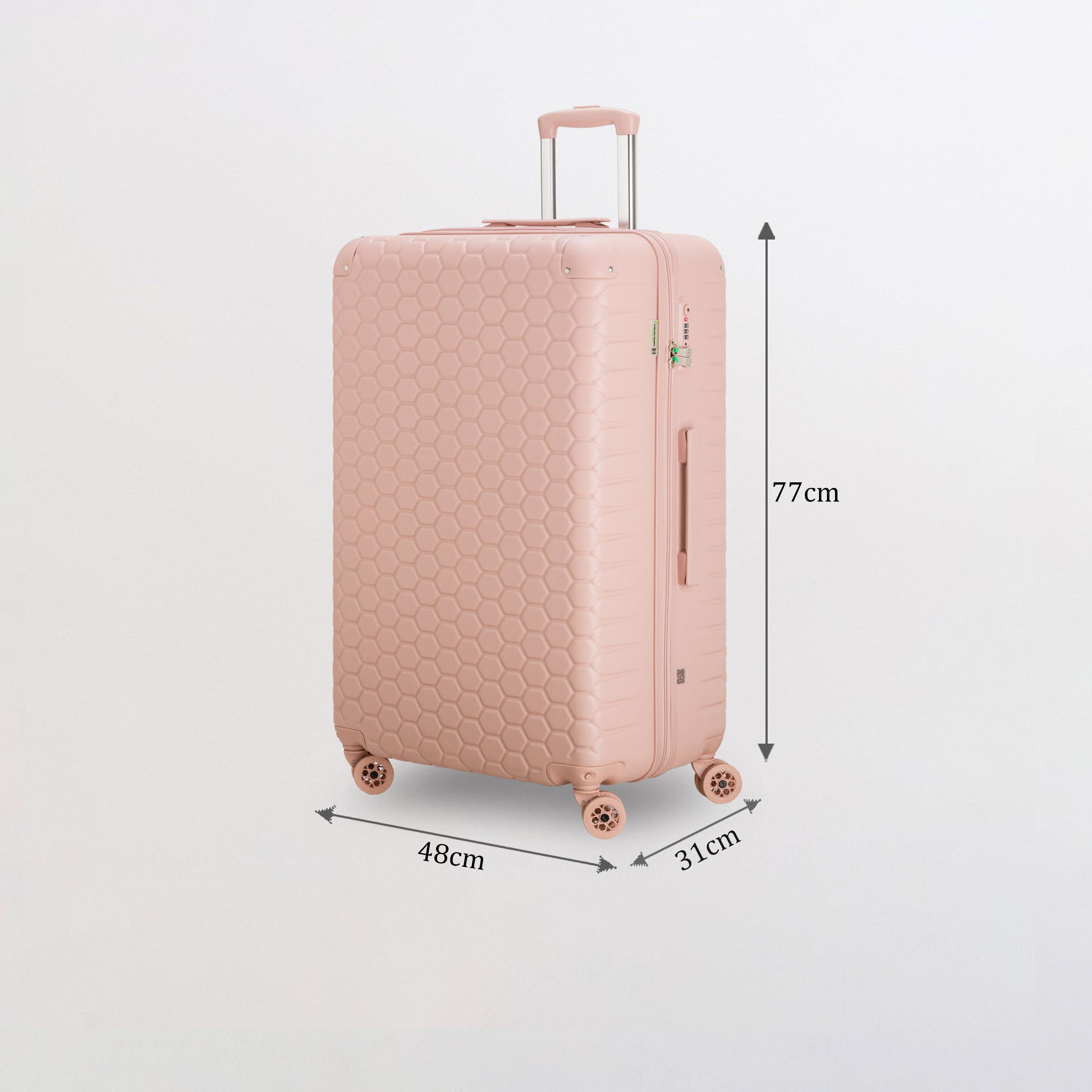 كابريسا - شنطة سفر جوتيك جوتيك كبيرة أربع عجلات دوارة - أخضر 77 سم-travel-luggagesandbags-luggage-image-18
