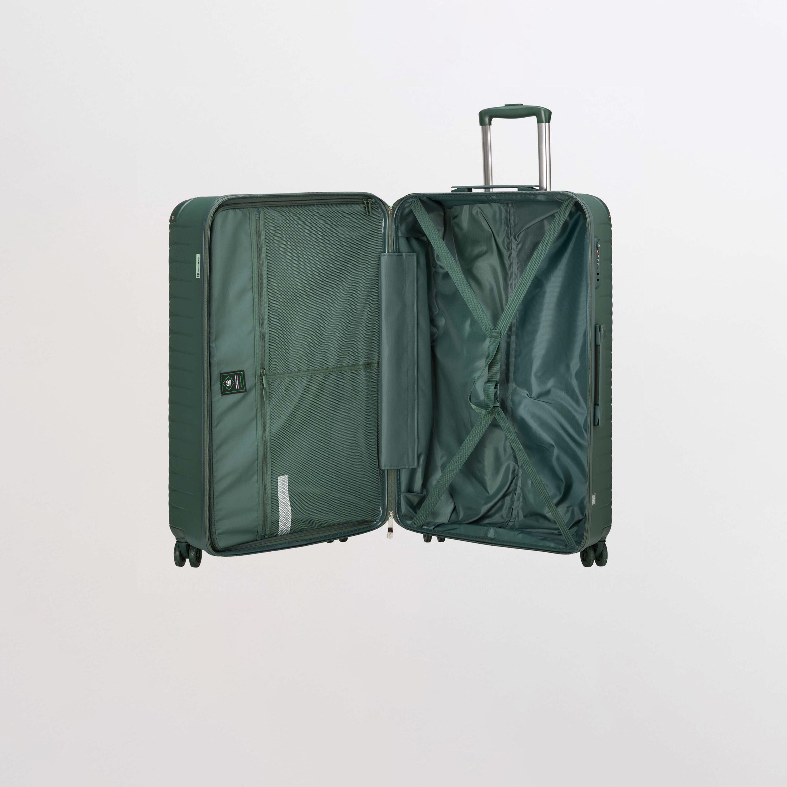 كابريسا - شنطة سفر جوتيك جوتيك كبيرة أربع عجلات دوارة - أخضر 77 سم-travel-luggagesandbags-luggage-image-31