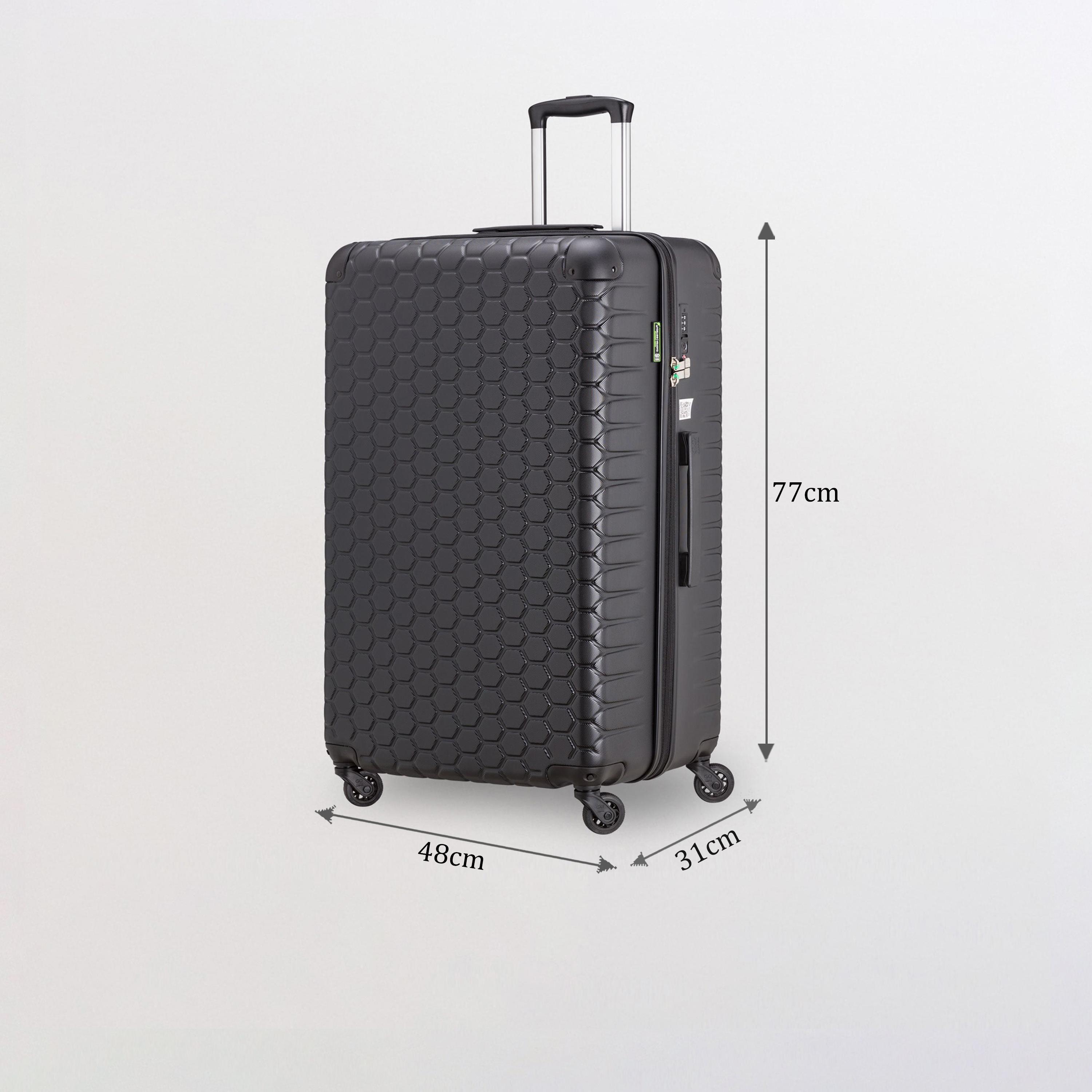 كابريسا - شنطة سفر جوتيك جوتيك كبيرة أربع عجلات دوارة - أخضر 77 سم-travel-luggagesandbags-luggage-image-34