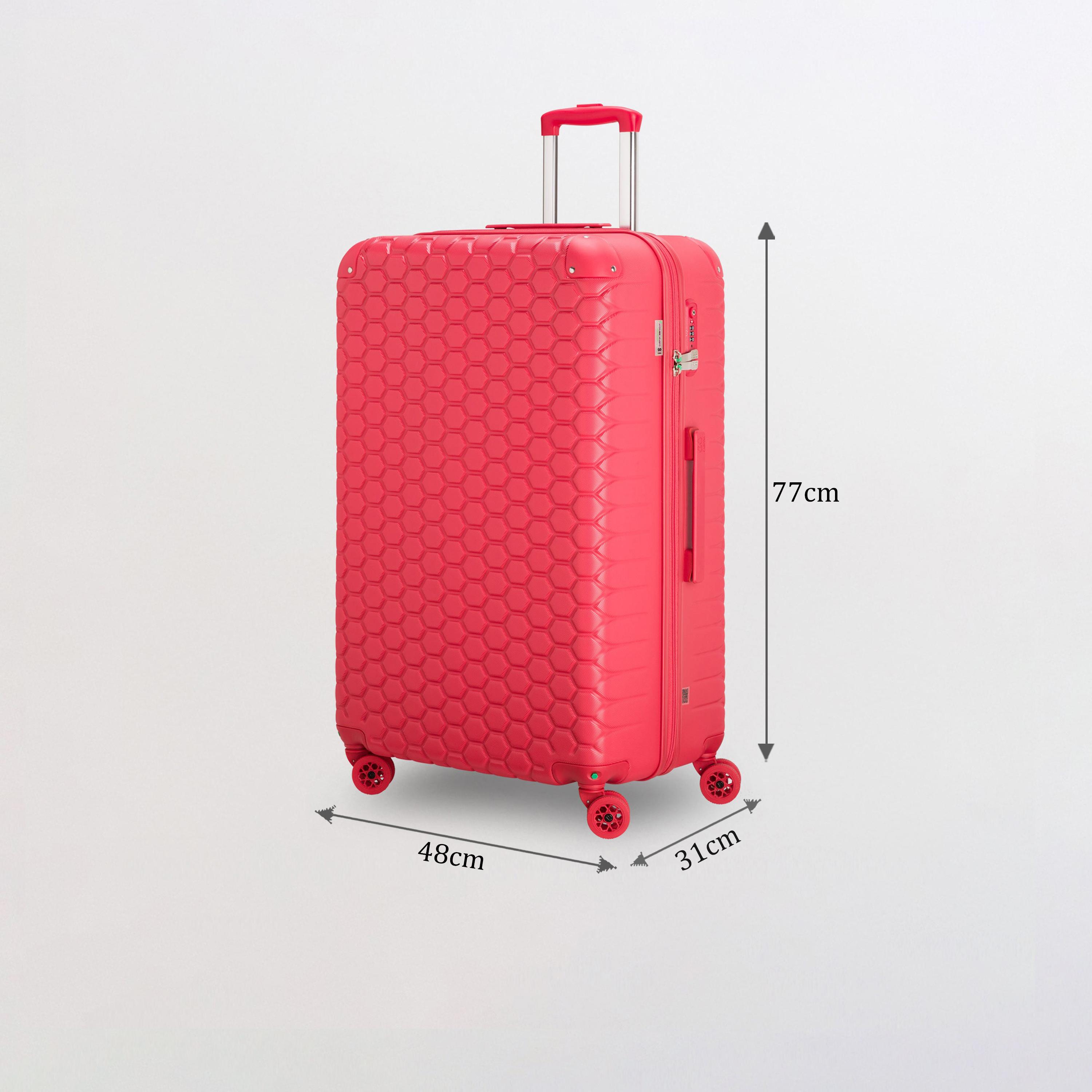 كابريسا - شنطة سفر جوتيك جوتيك كبيرة أربع عجلات دوارة - أخضر 77 سم-travel-luggagesandbags-luggage-image-42