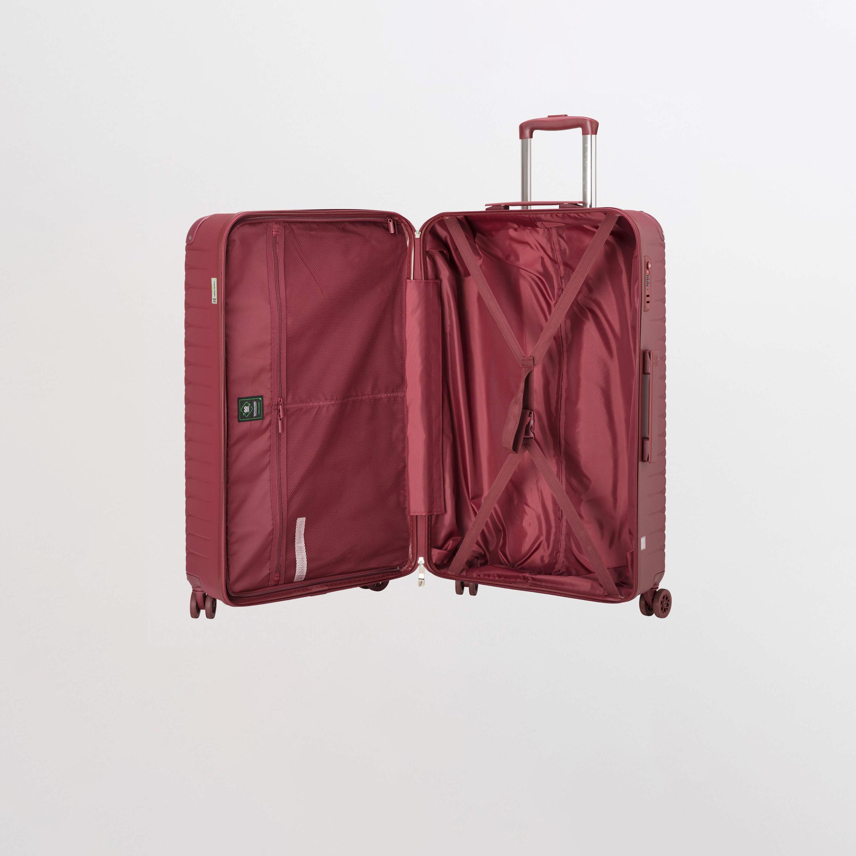 كابريسا - شنطة سفر جوتيك جوتيك كبيرة أربع عجلات دوارة - أخضر 77 سم-travel-luggagesandbags-luggage-image-55