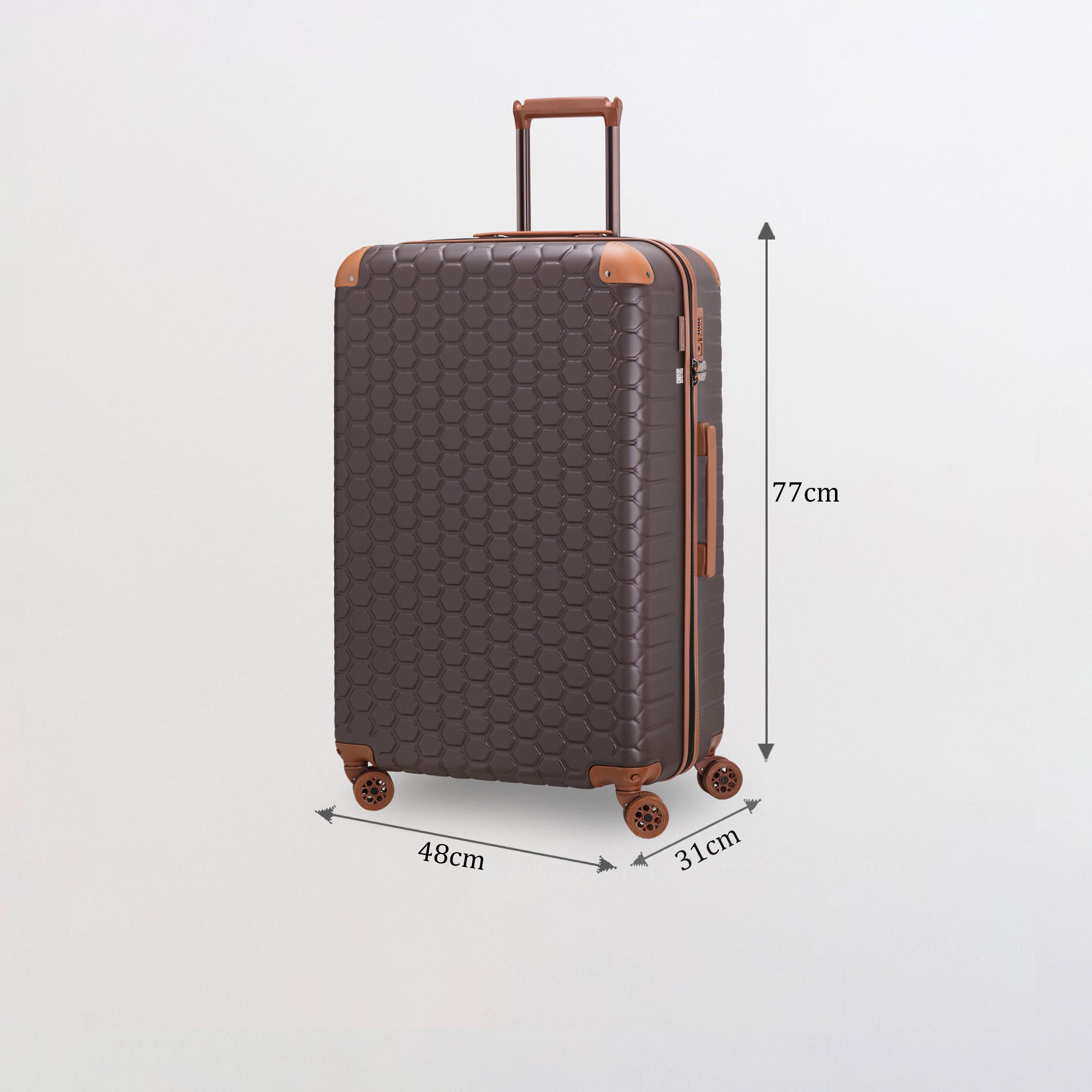 Carpisa Gotech Premium 77 CM Large 4-Wheeler Spinner Trolley Bag-travel-luggagesandbags-luggage-image-2