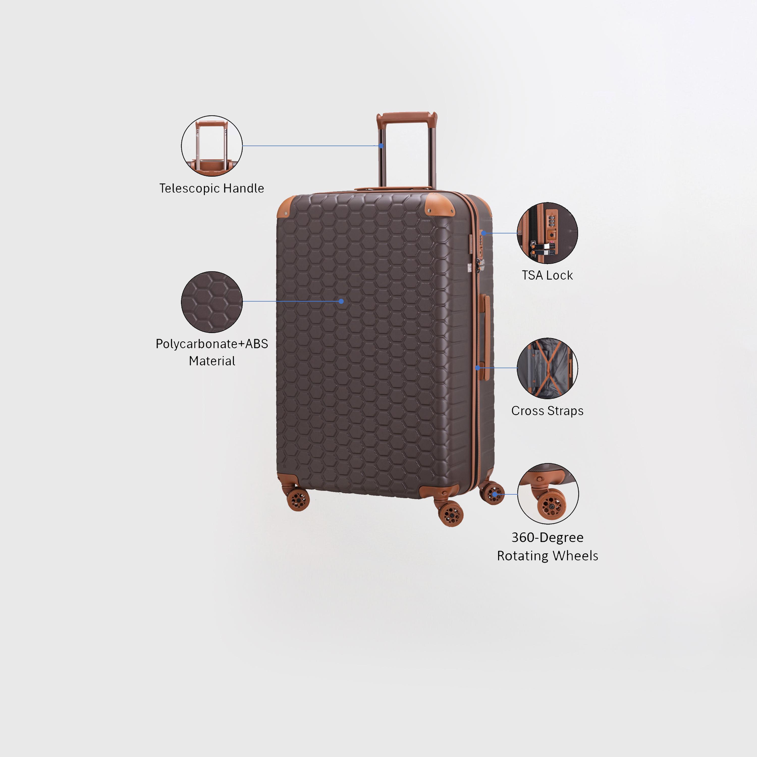 Carpisa Gotech Premium 77 CM Large 4-Wheeler Spinner Trolley Bag-travel-luggagesandbags-luggage-image-3