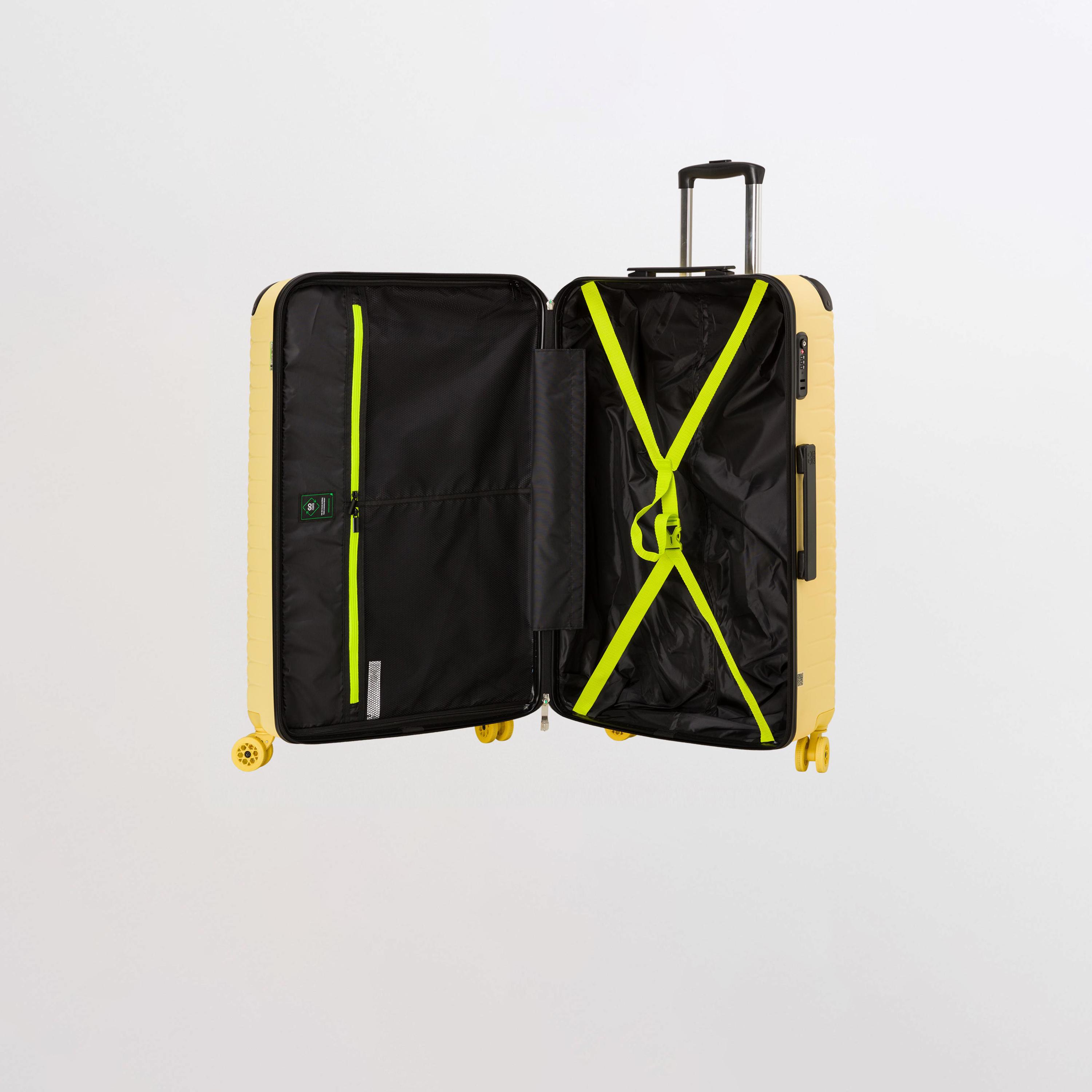 كابريسا - شنطة سفر جوتيك جوتيك كبيرة أربع عجلات دوارة - أخضر 77 سم-travel-luggagesandbags-luggage-image-71