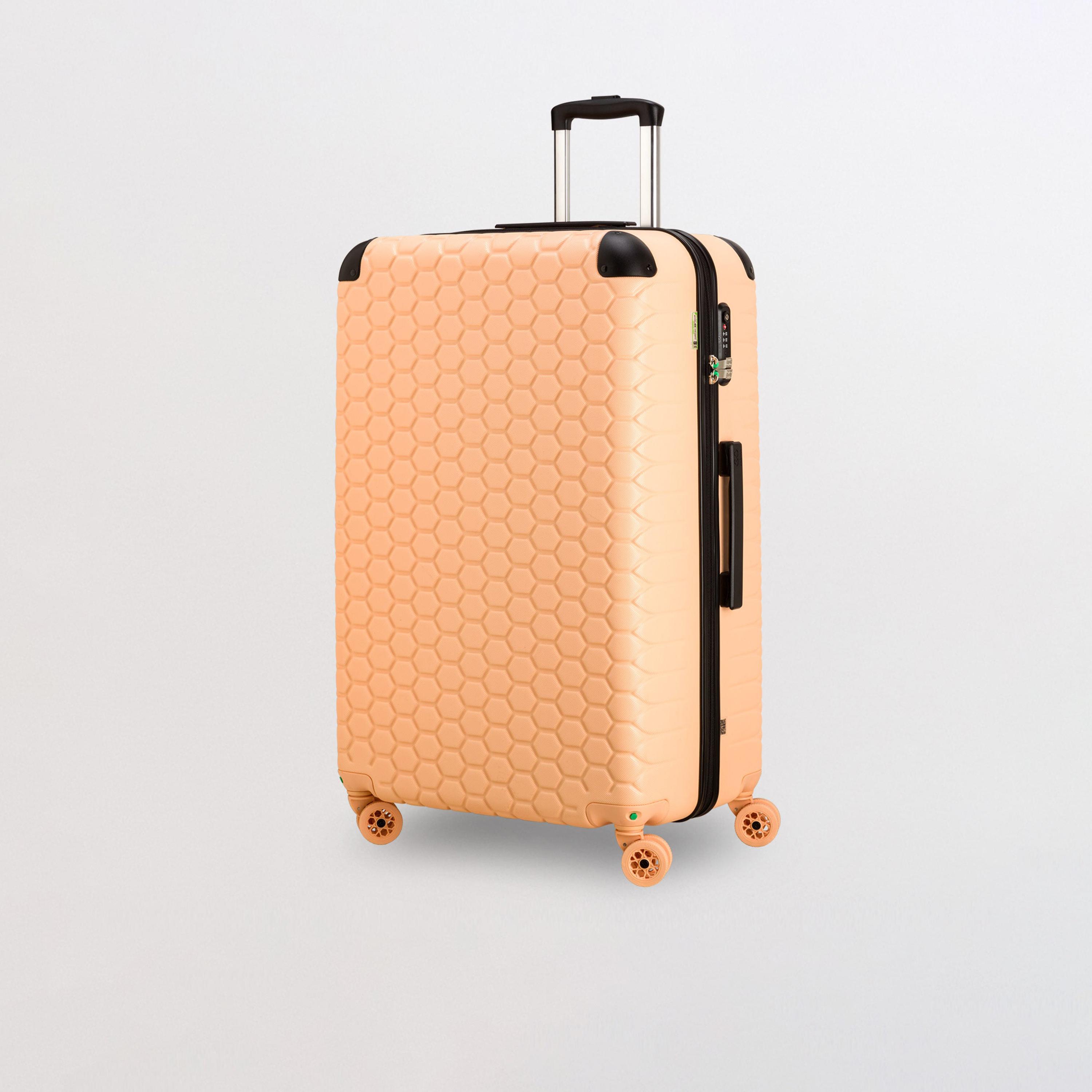 كابريسا - شنطة سفر جوتيك جوتيك كبيرة أربع عجلات دوارة - أخضر 77 سم-travel-luggagesandbags-luggage-image-77