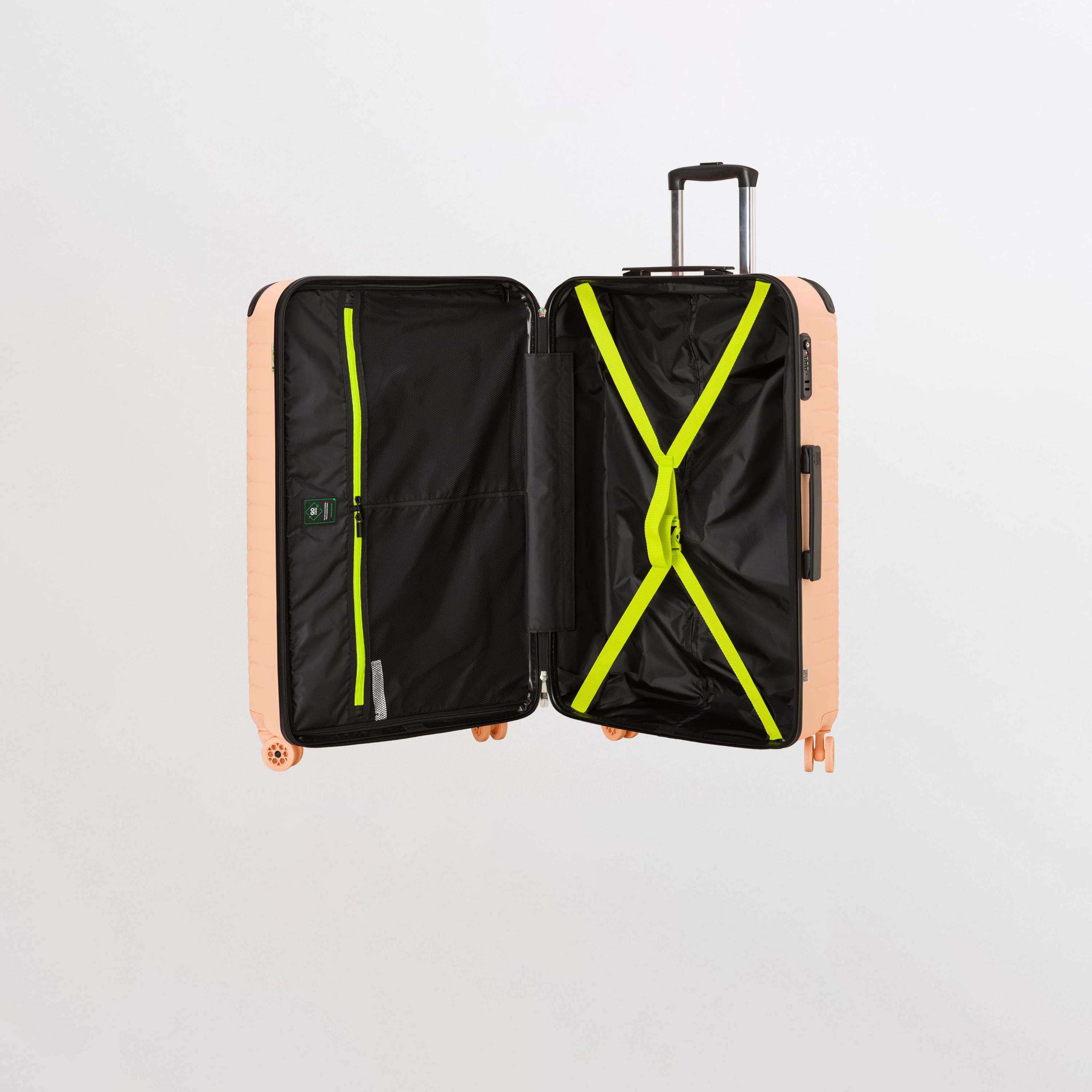 كابريسا - شنطة سفر جوتيك جوتيك كبيرة أربع عجلات دوارة - أخضر 77 سم-travel-luggagesandbags-luggage-image-79