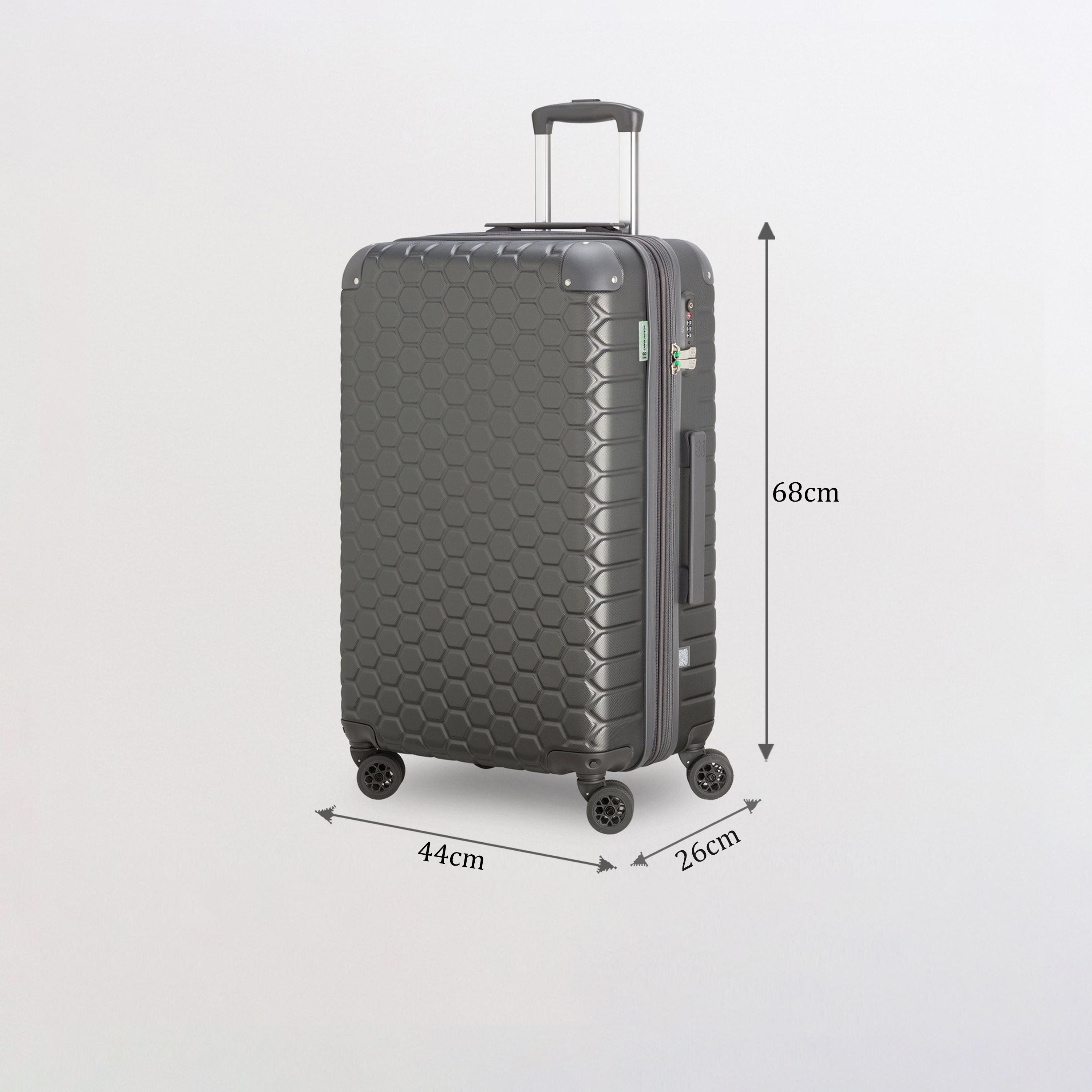 Carpisa Gotech Green 68 CM Medium 4-Wheeler Spinner Trolley Bag-travel-luggagesandbags-luggage-image-10