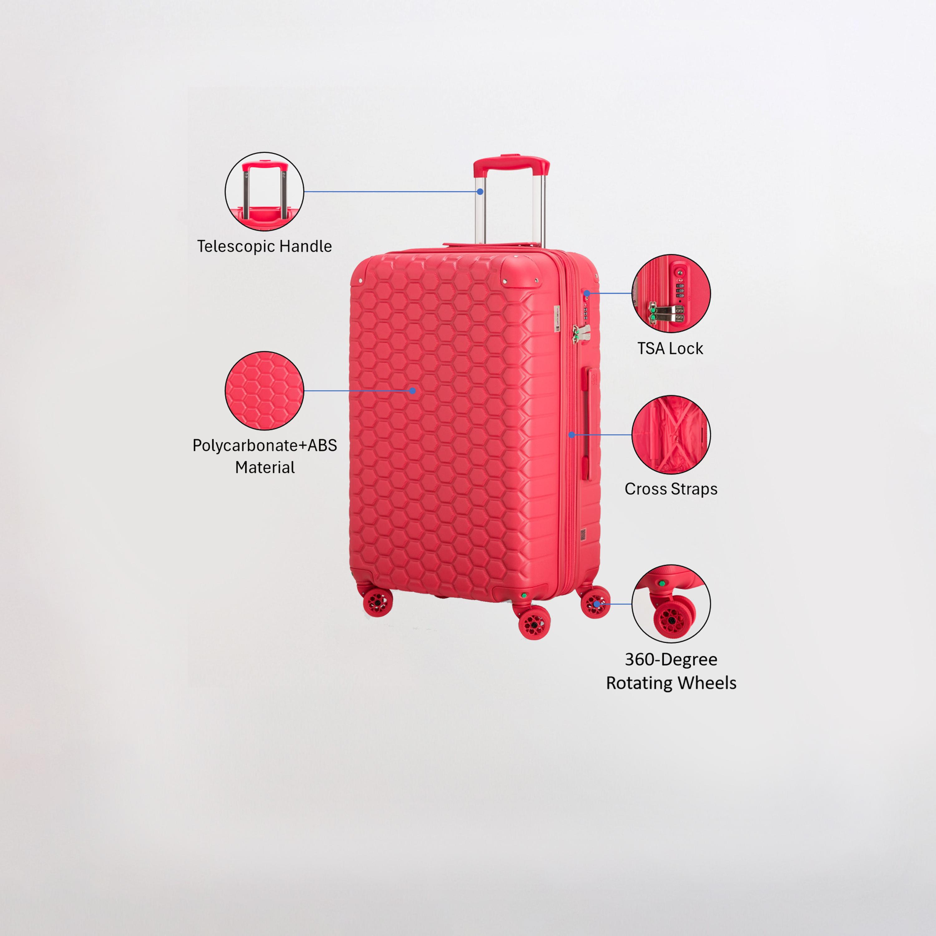 Carpisa Gotech Green 68 CM Medium 4-Wheeler Spinner Trolley Bag-travel-luggagesandbags-luggage-image-43