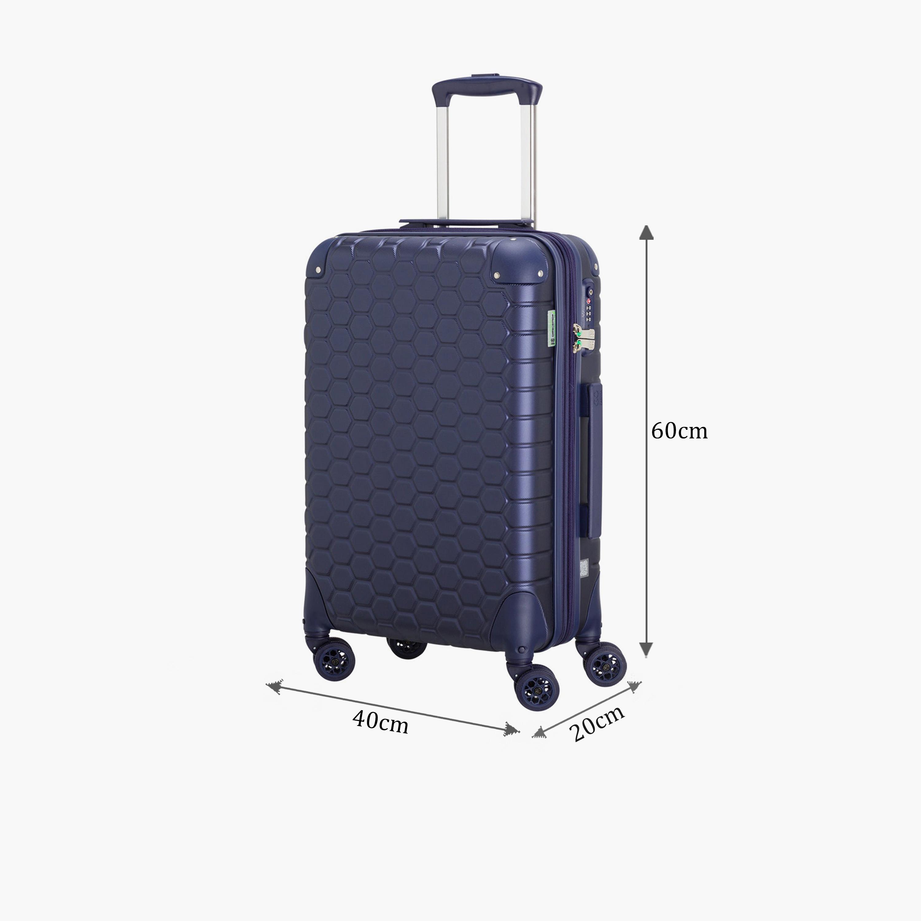 Carpisa Gotech Green 60 CM Small Cabin 4-Wheeler Spinner Trolley Bag-travel-luggagesandbags-luggage-image-2