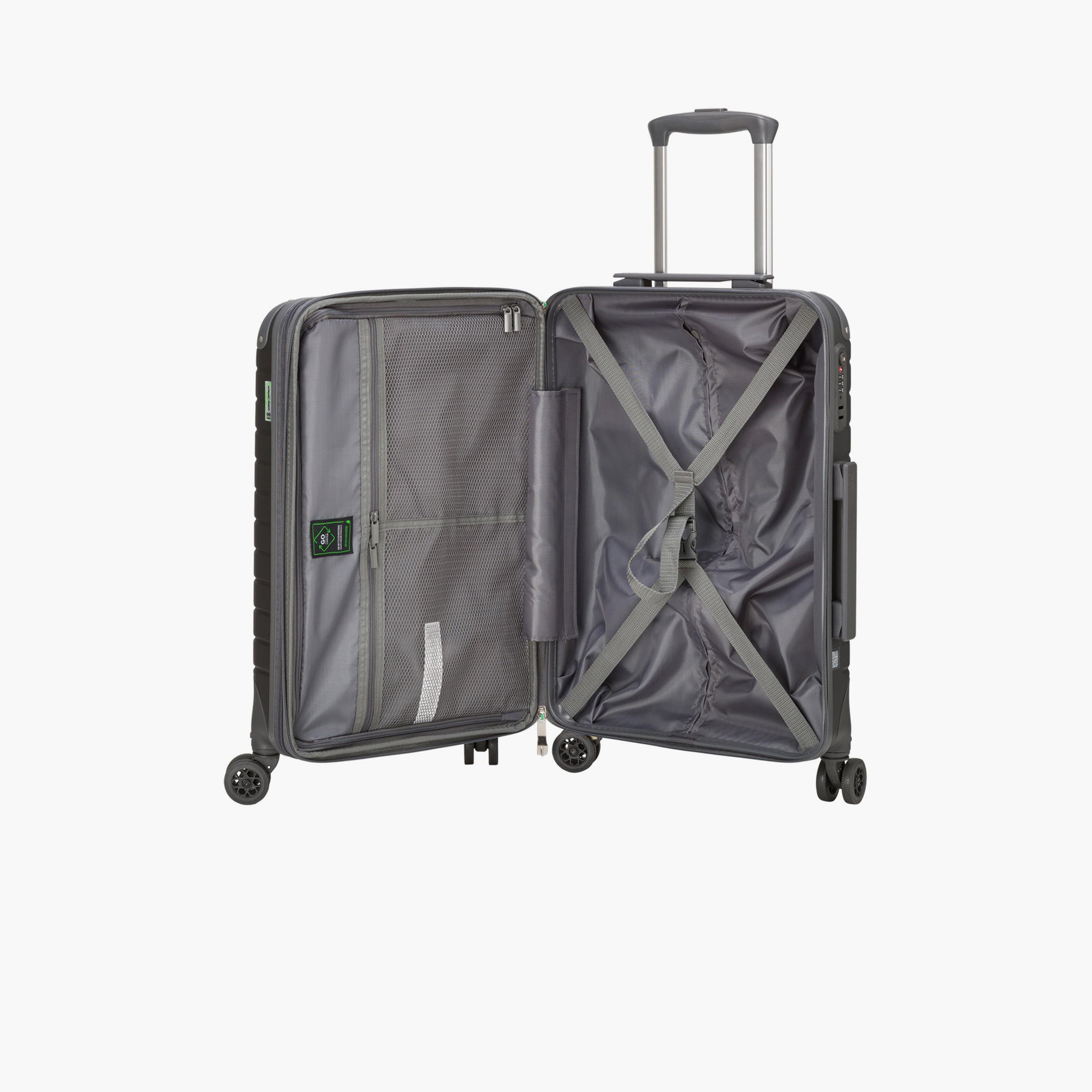Carpisa Gotech Green 60 CM Small Cabin 4-Wheeler Spinner Trolley Bag-travel-luggagesandbags-luggage-image-15