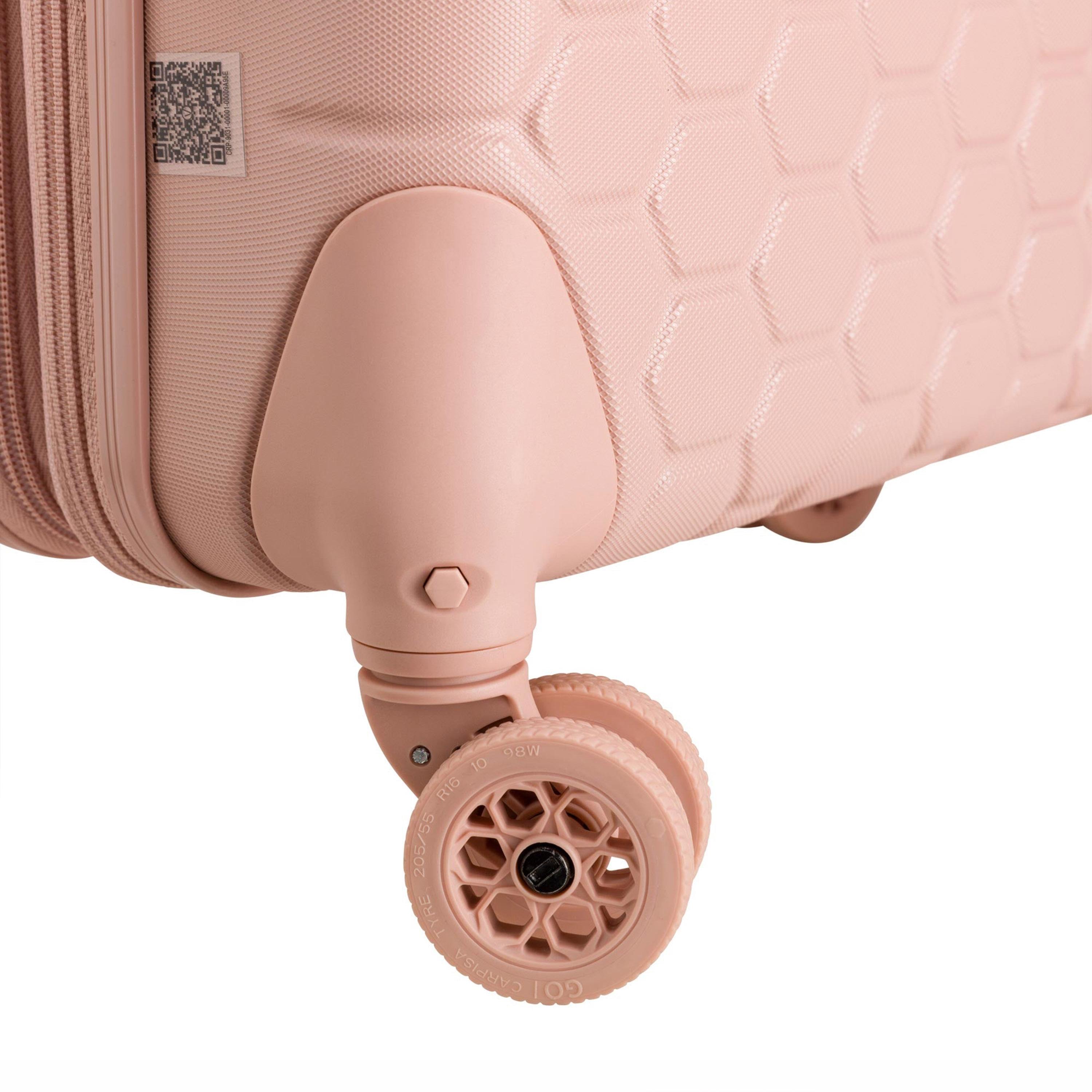 Carpisa Gotech Green 60 CM Small Cabin 4-Wheeler Spinner Trolley Bag-travel-luggagesandbags-luggage-image-24