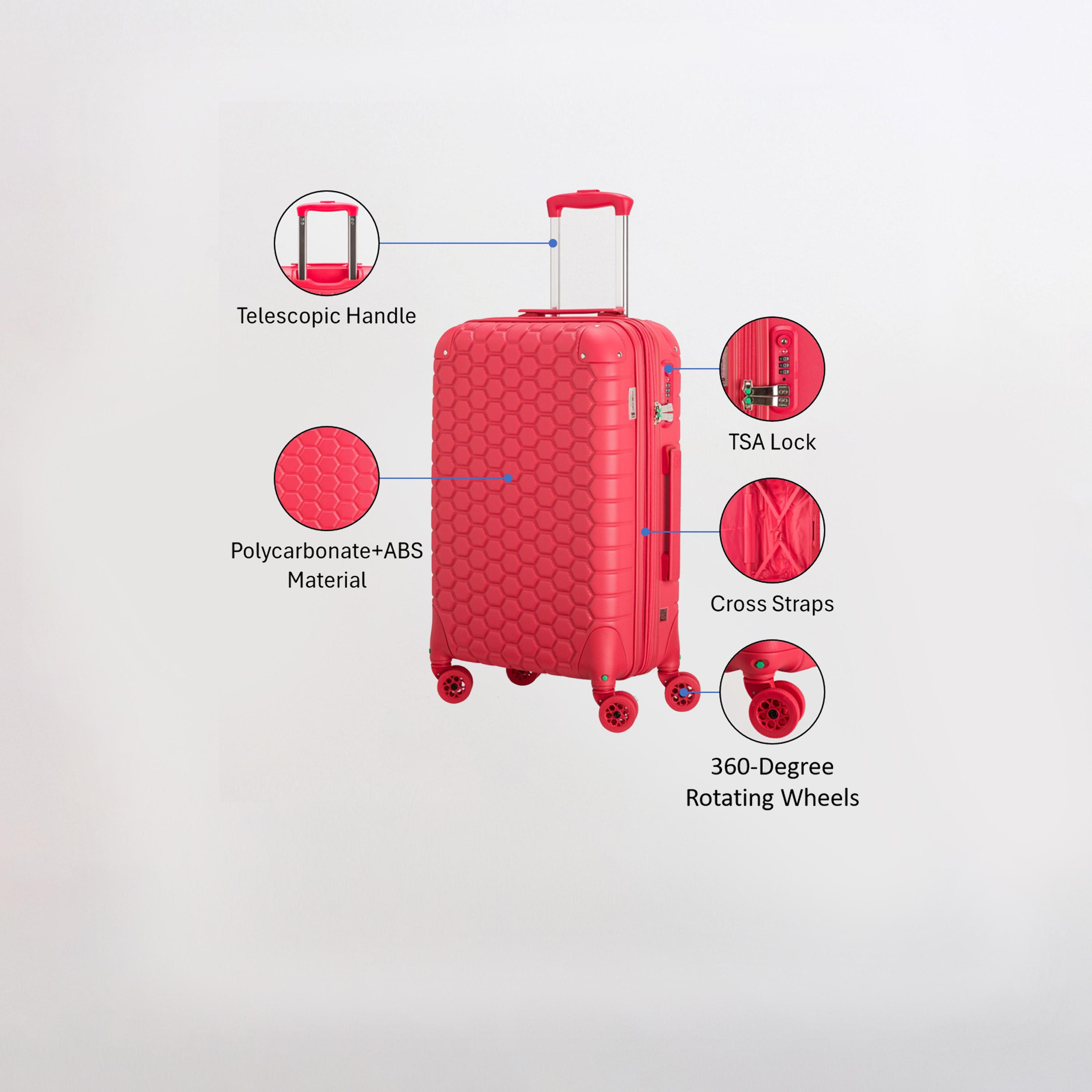 Carpisa Gotech Green 60 CM Small Cabin 4-Wheeler Spinner Trolley Bag-travel-luggagesandbags-luggage-image-43