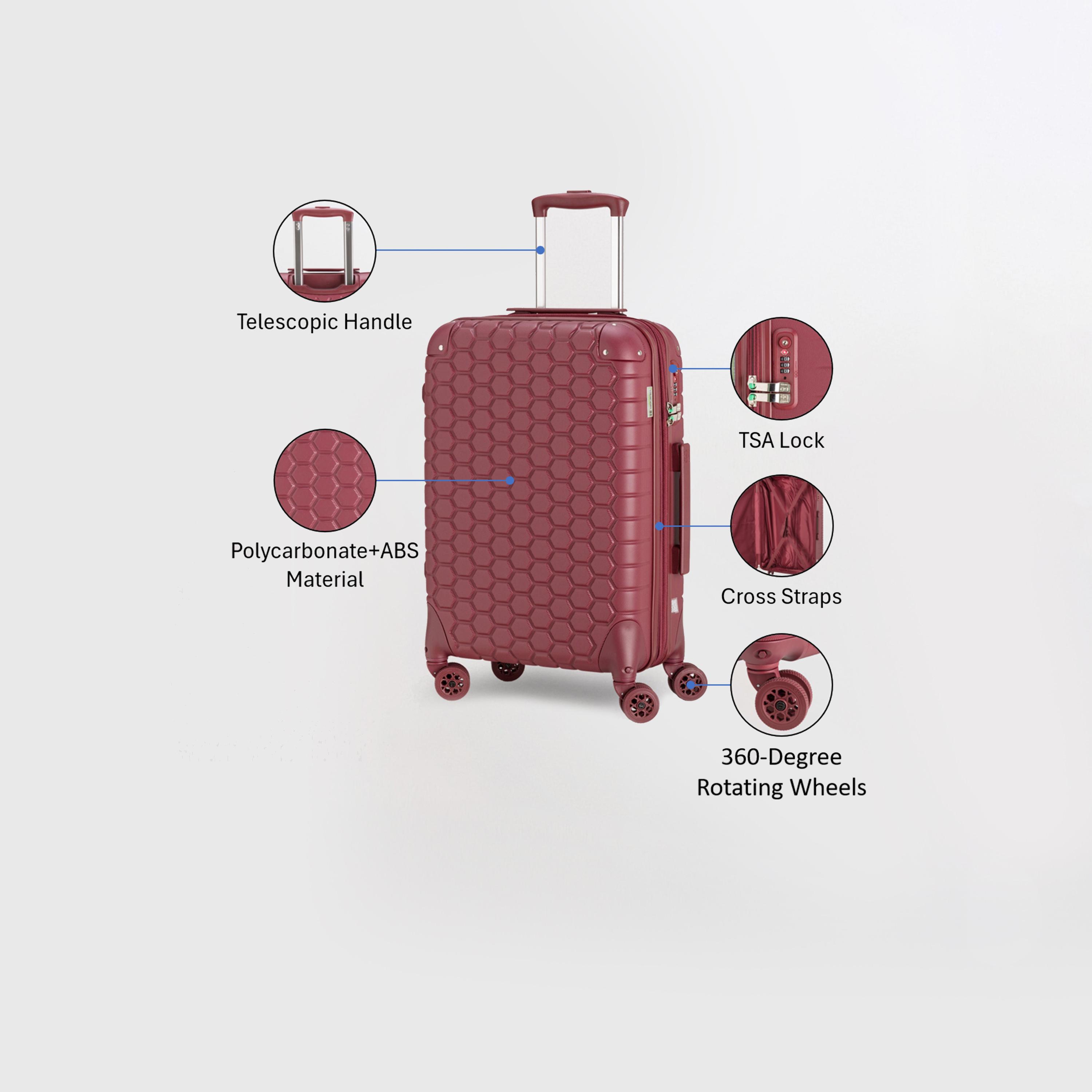 Carpisa Gotech Green 60 CM Small Cabin 4-Wheeler Spinner Trolley Bag-travel-luggagesandbags-luggage-image-3