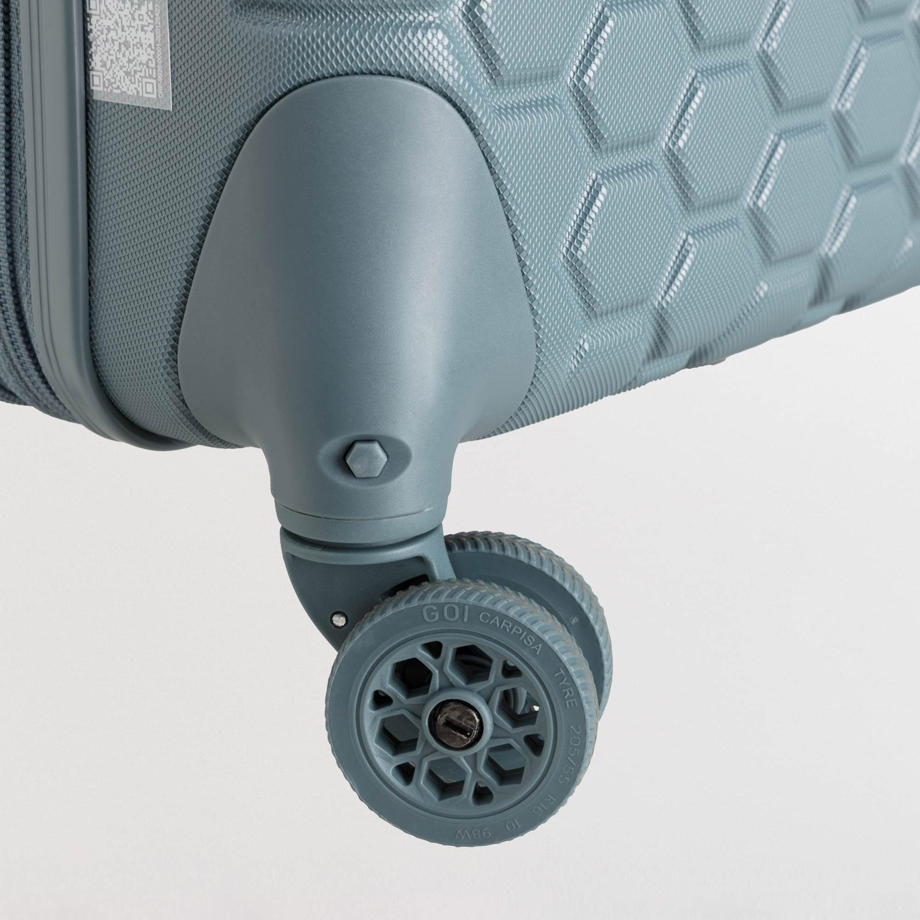 Carpisa Gotech Green 60 CM Small Cabin 4-Wheeler Spinner Trolley Bag-travel-luggagesandbags-luggage-image-64