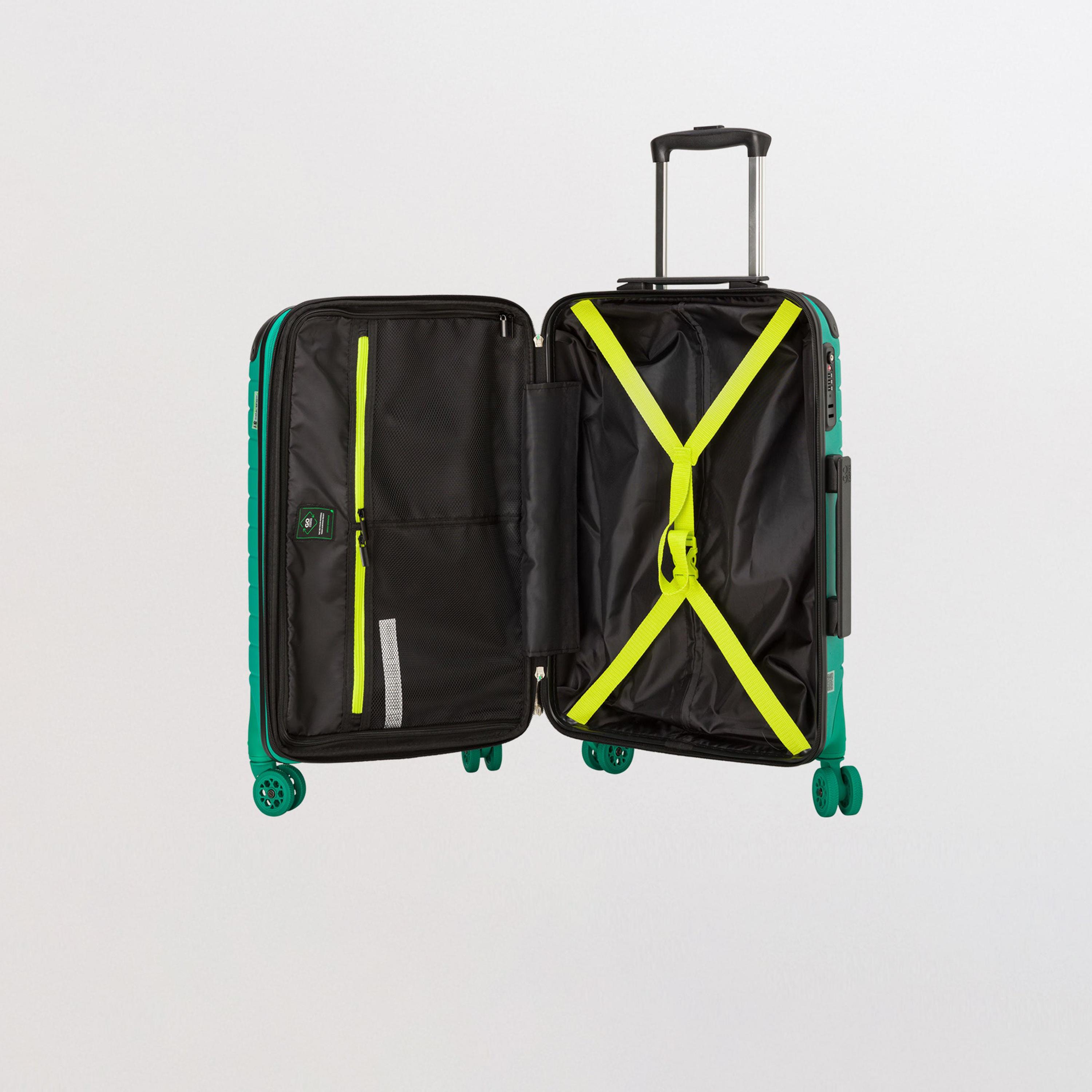 Carpisa Gotech Green 60 CM Small Cabin 4-Wheeler Spinner Trolley Bag-travel-luggagesandbags-luggage-image-71