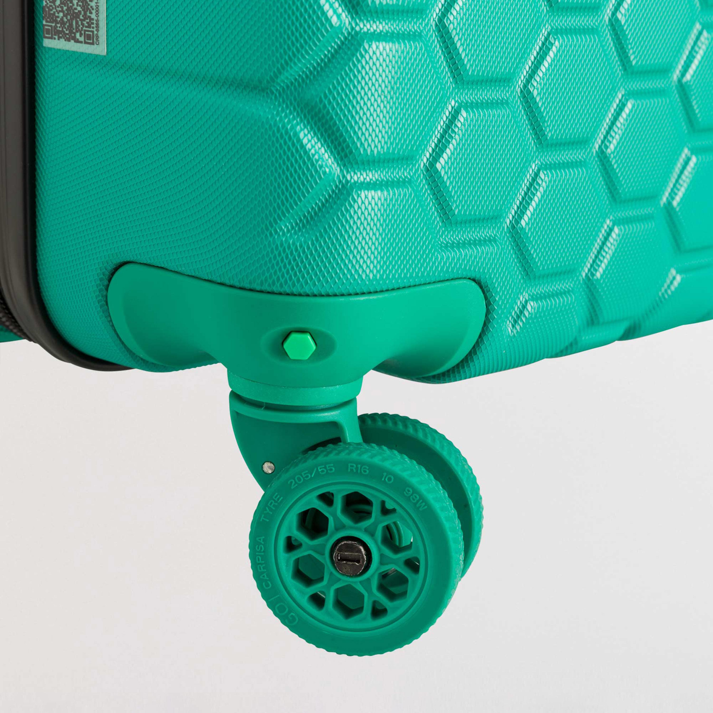 Carpisa Gotech Green 60 CM Small Cabin 4-Wheeler Spinner Trolley Bag-travel-luggagesandbags-luggage-image-72