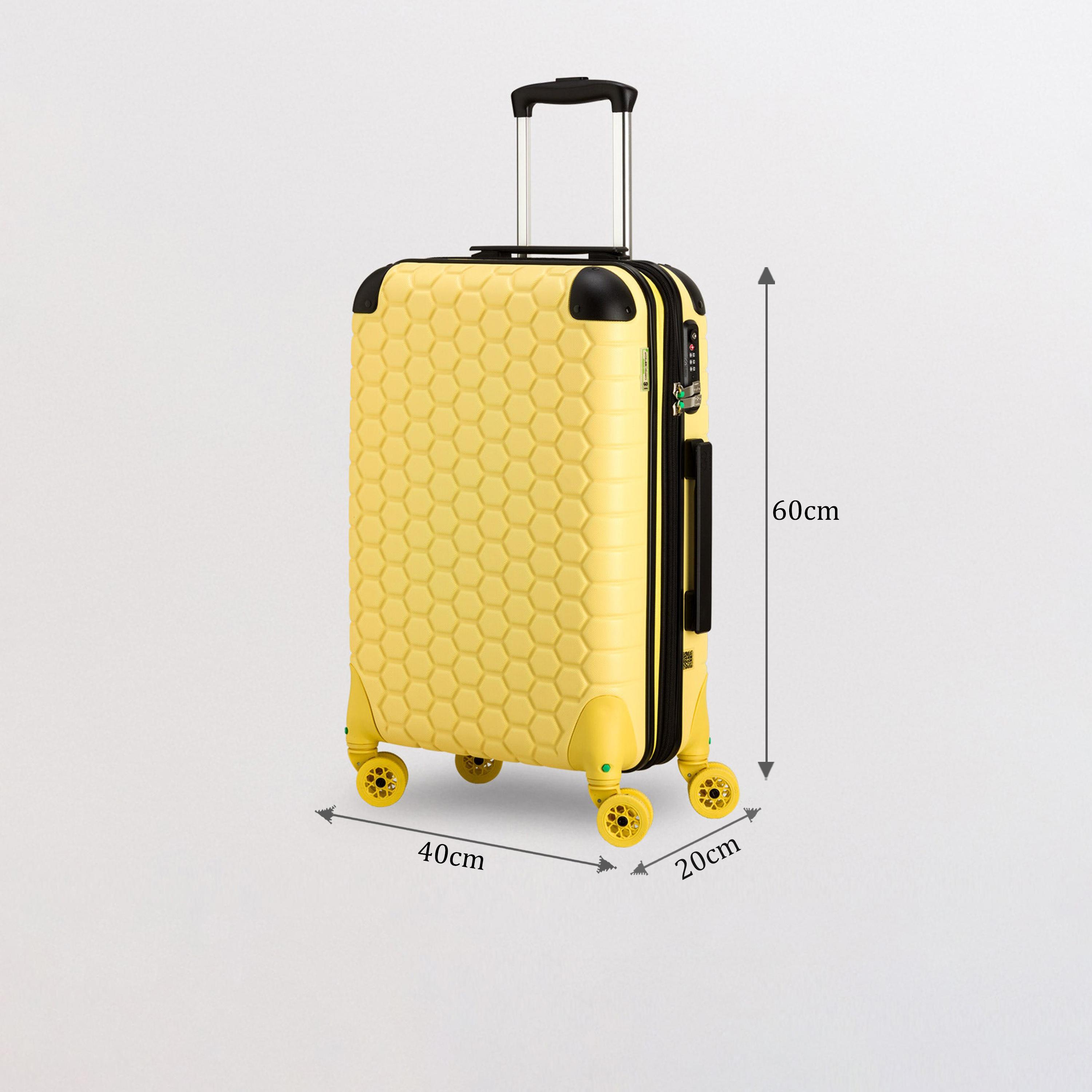 Carpisa Gotech Green 60 CM Small Cabin 4-Wheeler Spinner Trolley Bag-travel-luggagesandbags-luggage-image-74