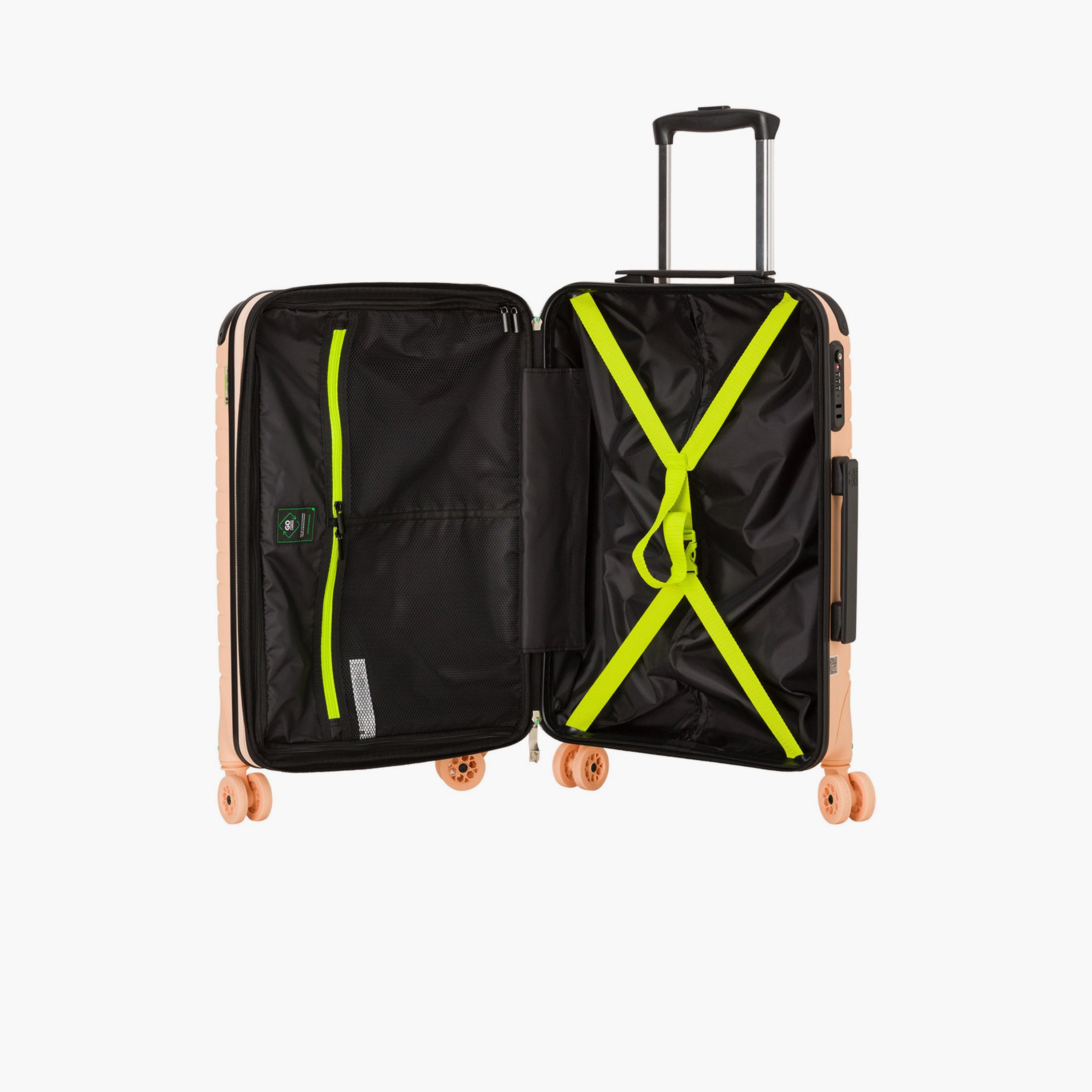 Carpisa Gotech Green 60 CM Small Cabin 4-Wheeler Spinner Trolley Bag-travel-luggagesandbags-luggage-image-87