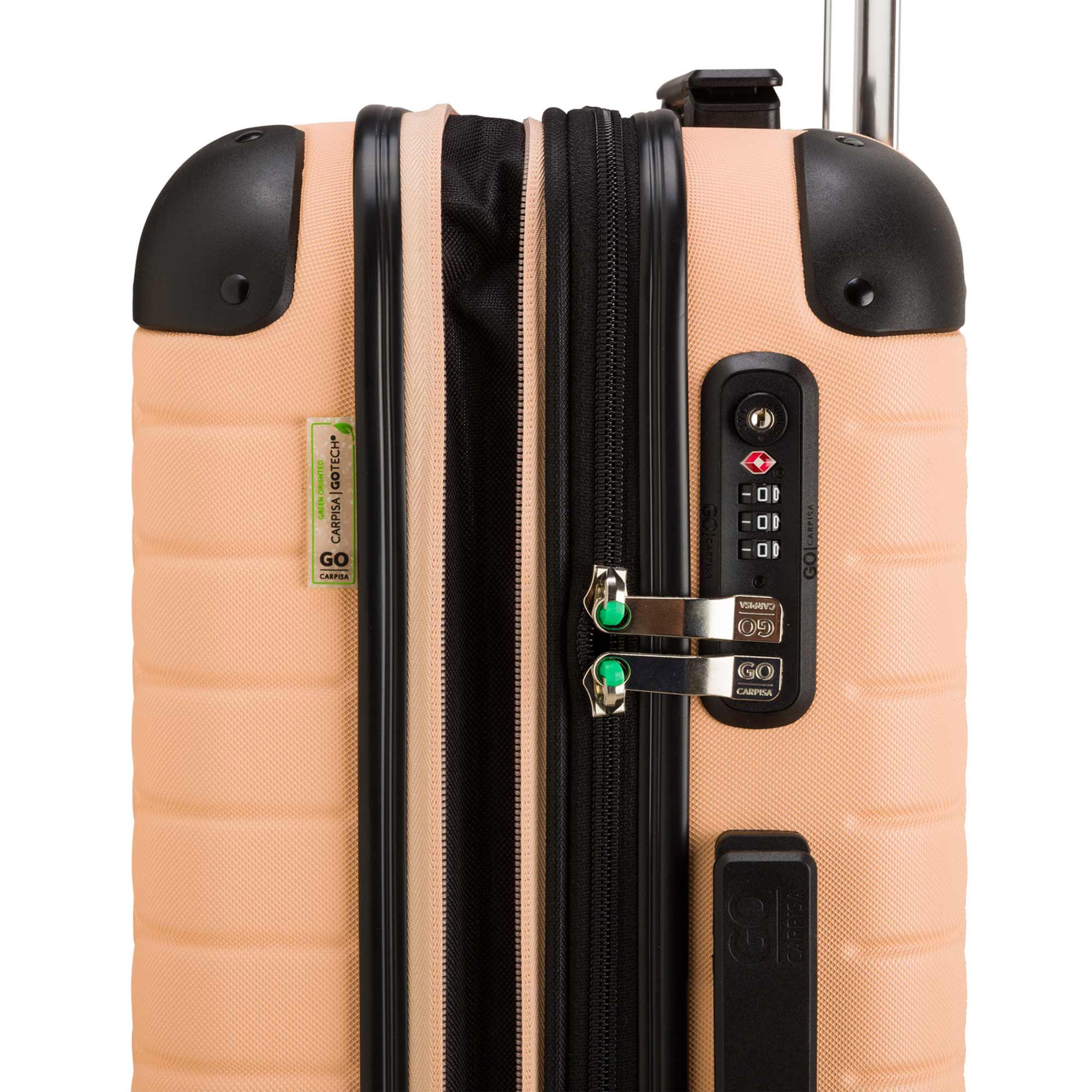 Carpisa Gotech Green 60 CM Small Cabin 4-Wheeler Spinner Trolley Bag-travel-luggagesandbags-luggage-image-88