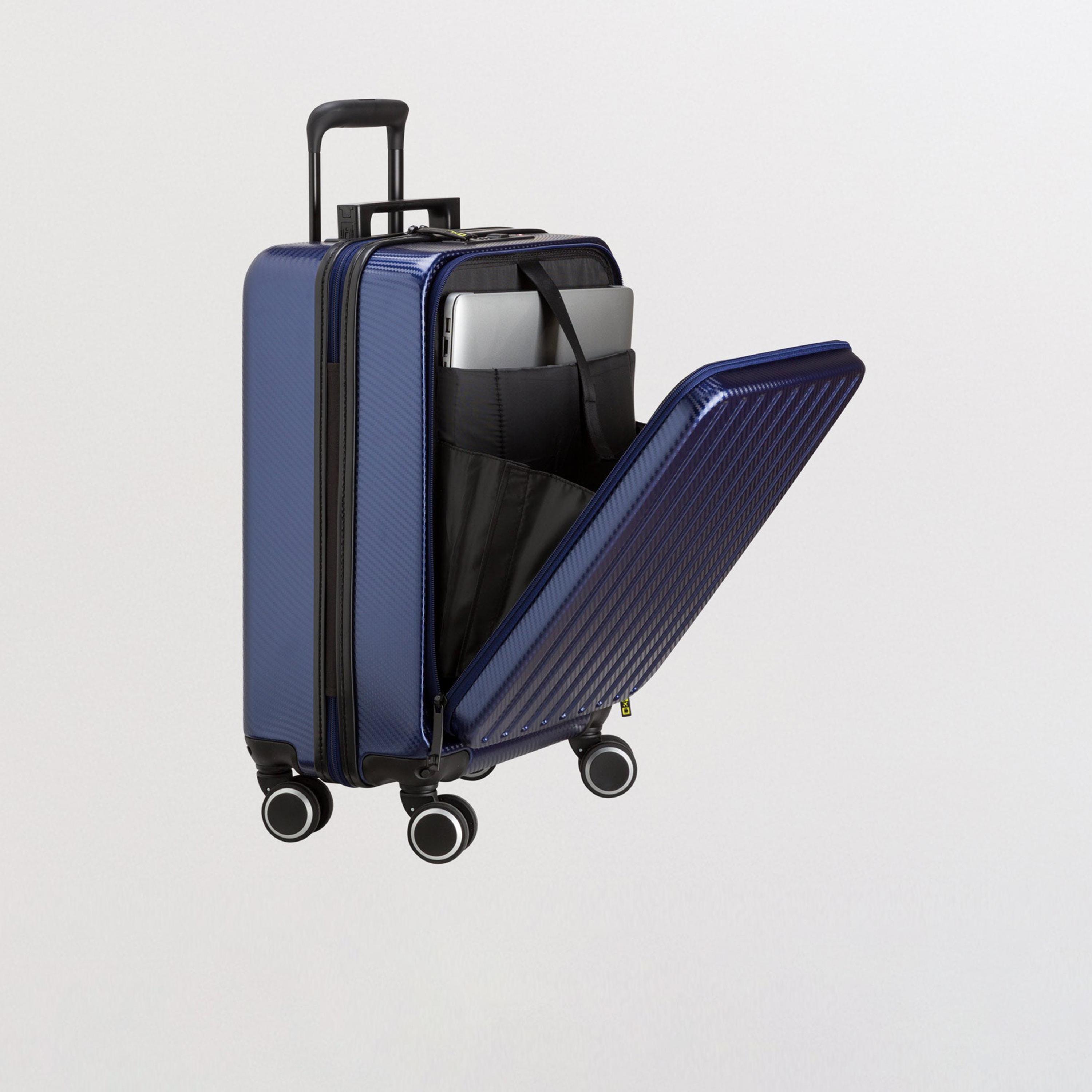 Carpisa Carbonlux Go 55 CM Small Cabin 4-Wheeler Spinner Trolley Bag-travel-luggagesandbags-luggage-image-8