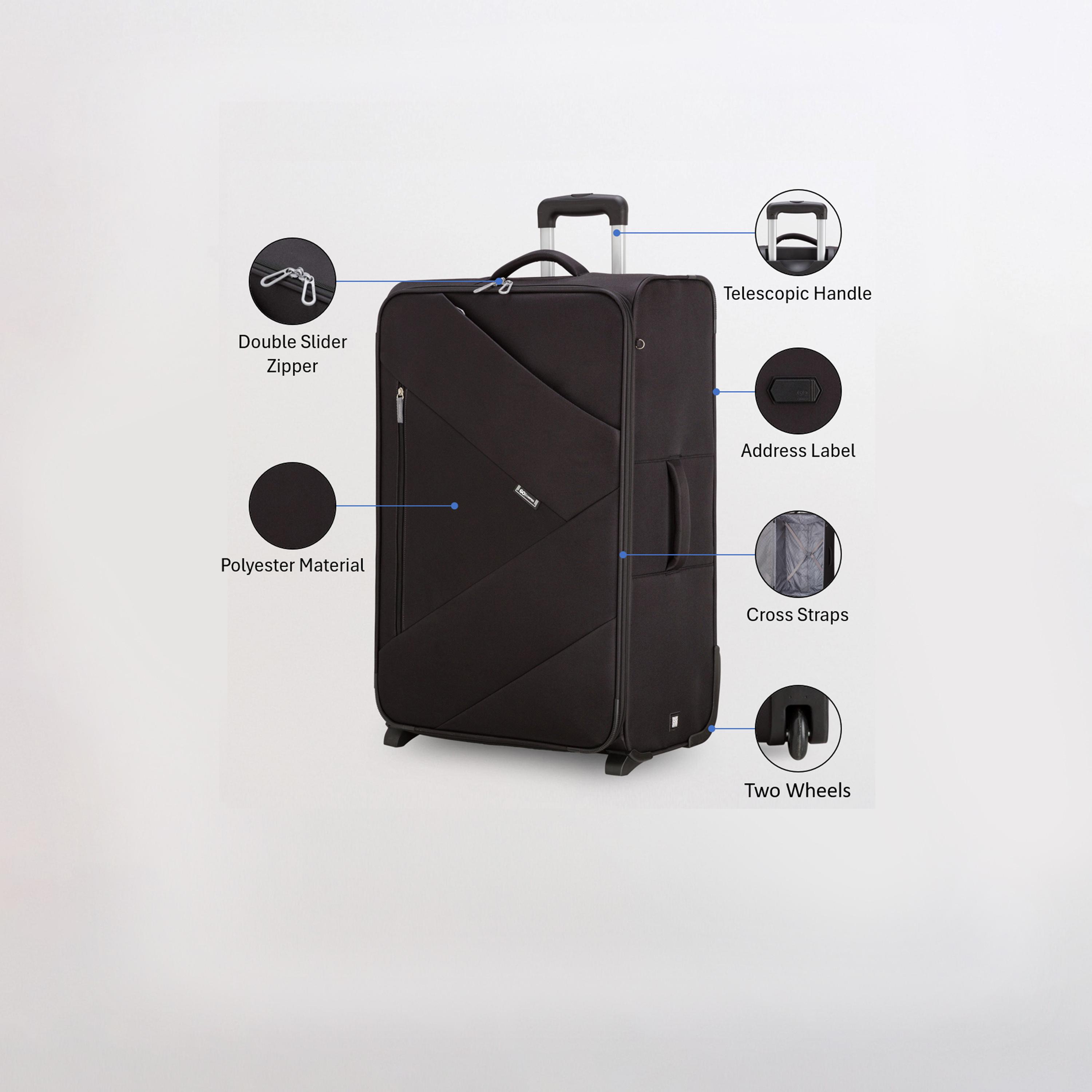 كابريسا - شنطة كبيرة جاونتر جو أربع عجلات دوارة 71 سم-travel-luggagesandbags-luggage-image-3