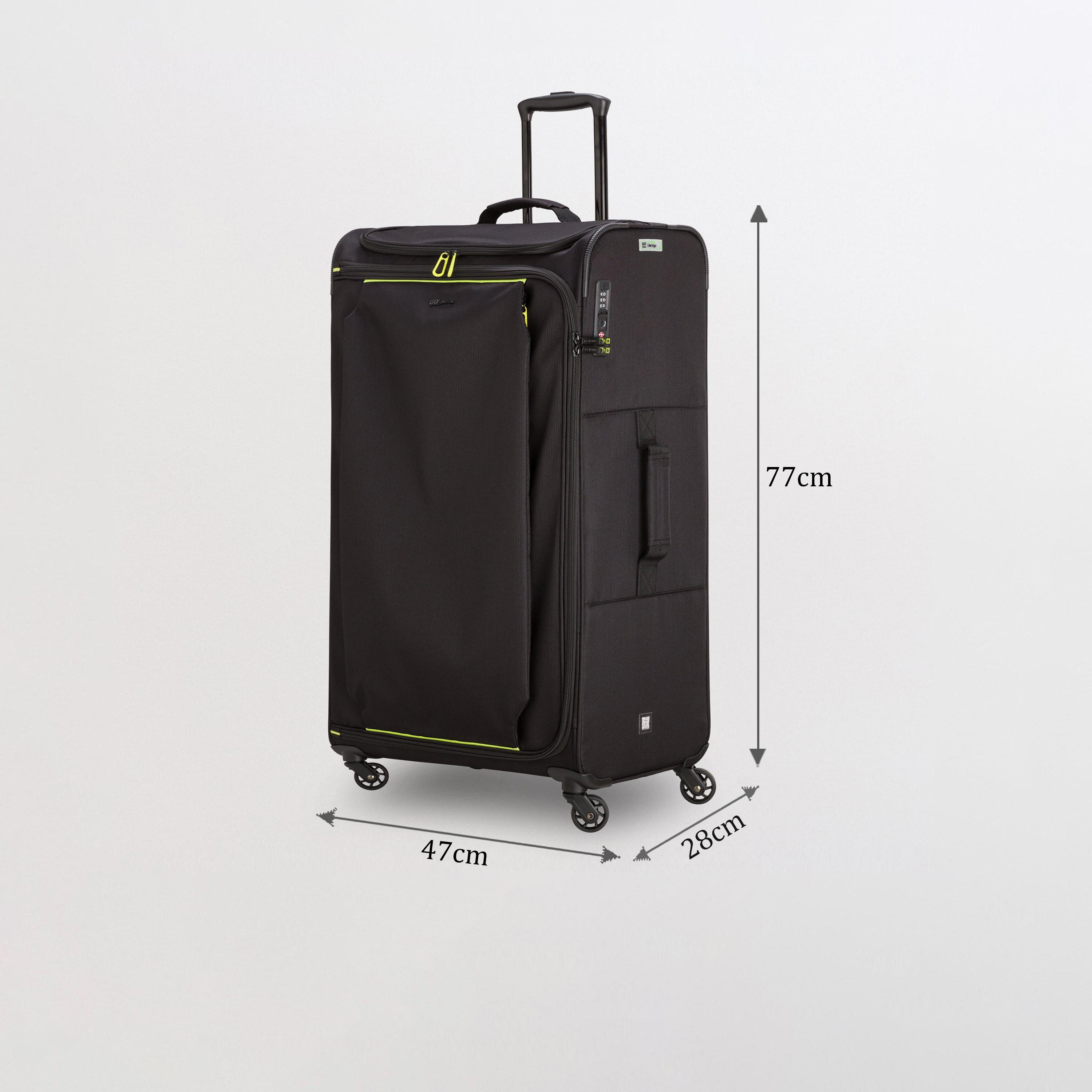 كابريسا - شنطة كبيرة أربع عجلات دوارة لايت آند جو 77 سم-travel-luggagesandbags-luggage-image-2