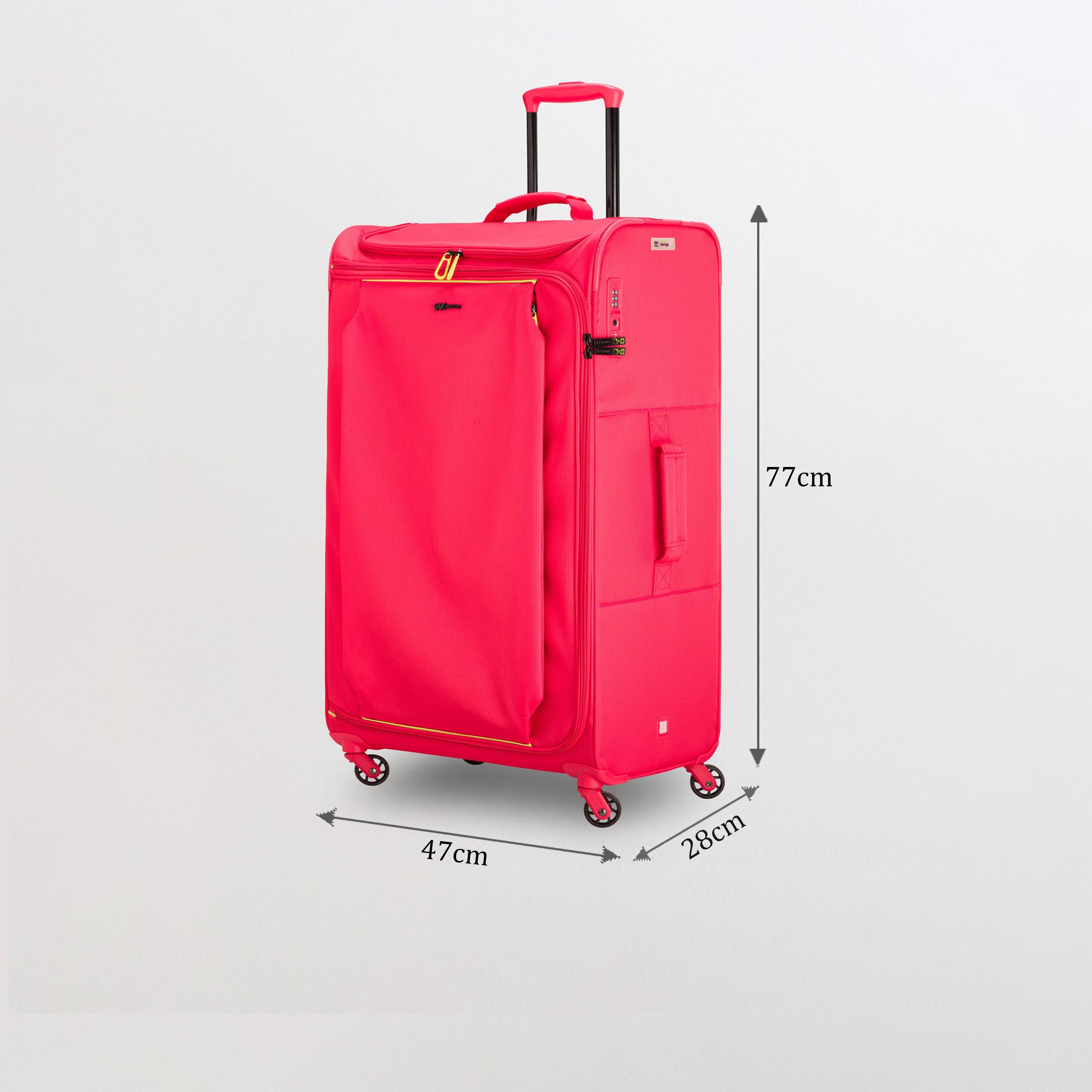 كابريسا - شنطة كبيرة أربع عجلات دوارة لايت آند جو 77 سم-travel-luggagesandbags-luggage-image-26