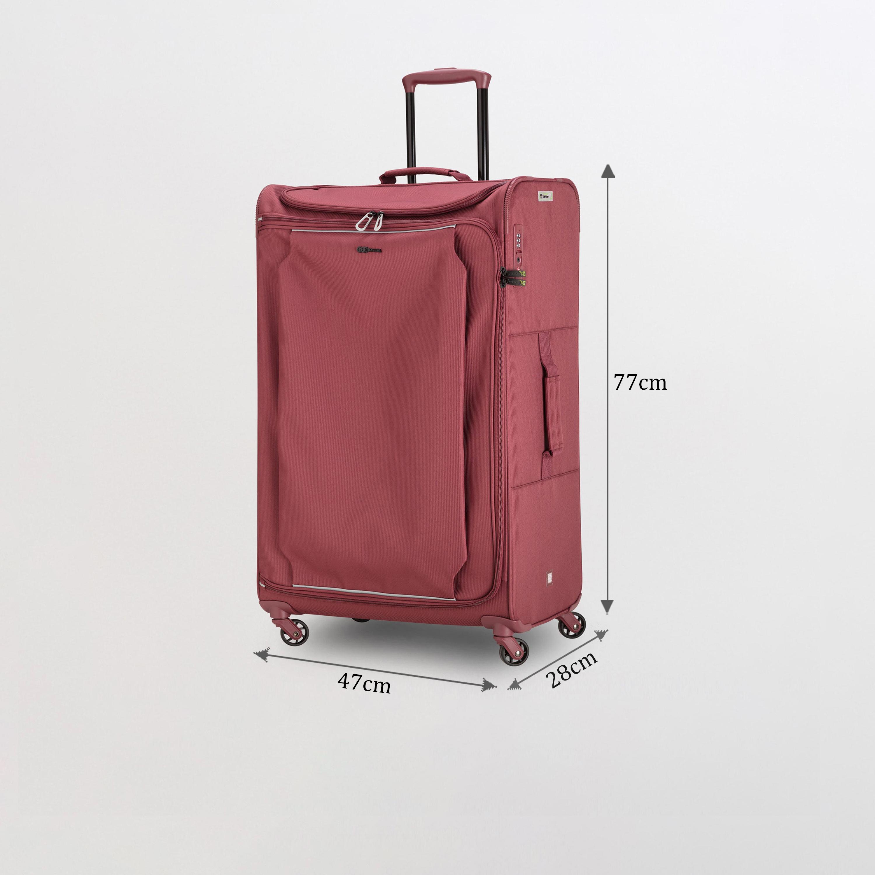 كابريسا - شنطة كبيرة أربع عجلات دوارة لايت آند جو 77 سم-travel-luggagesandbags-luggage-image-10